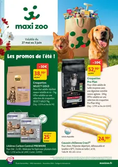 Maxi ZOO - Prévisualisation de Maxi ZOO catalogue valide à partir de 27.05.2026