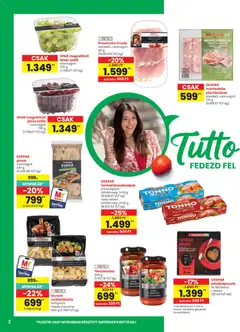 Spar akciós újság - amely érvényes a következő dátumtól: 2026.10.15. | Oldal: 2 | Termékek: Prosciutto crudo, Dolce Gusto, Kávékapszula, Prosciutto
