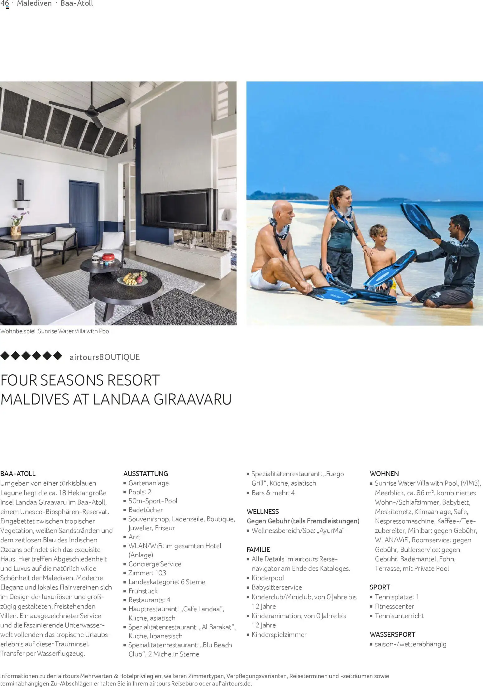 TUI airtours Katalog  Familie 2025/26 – gültig ab 01.11.2025 | Seite: 46