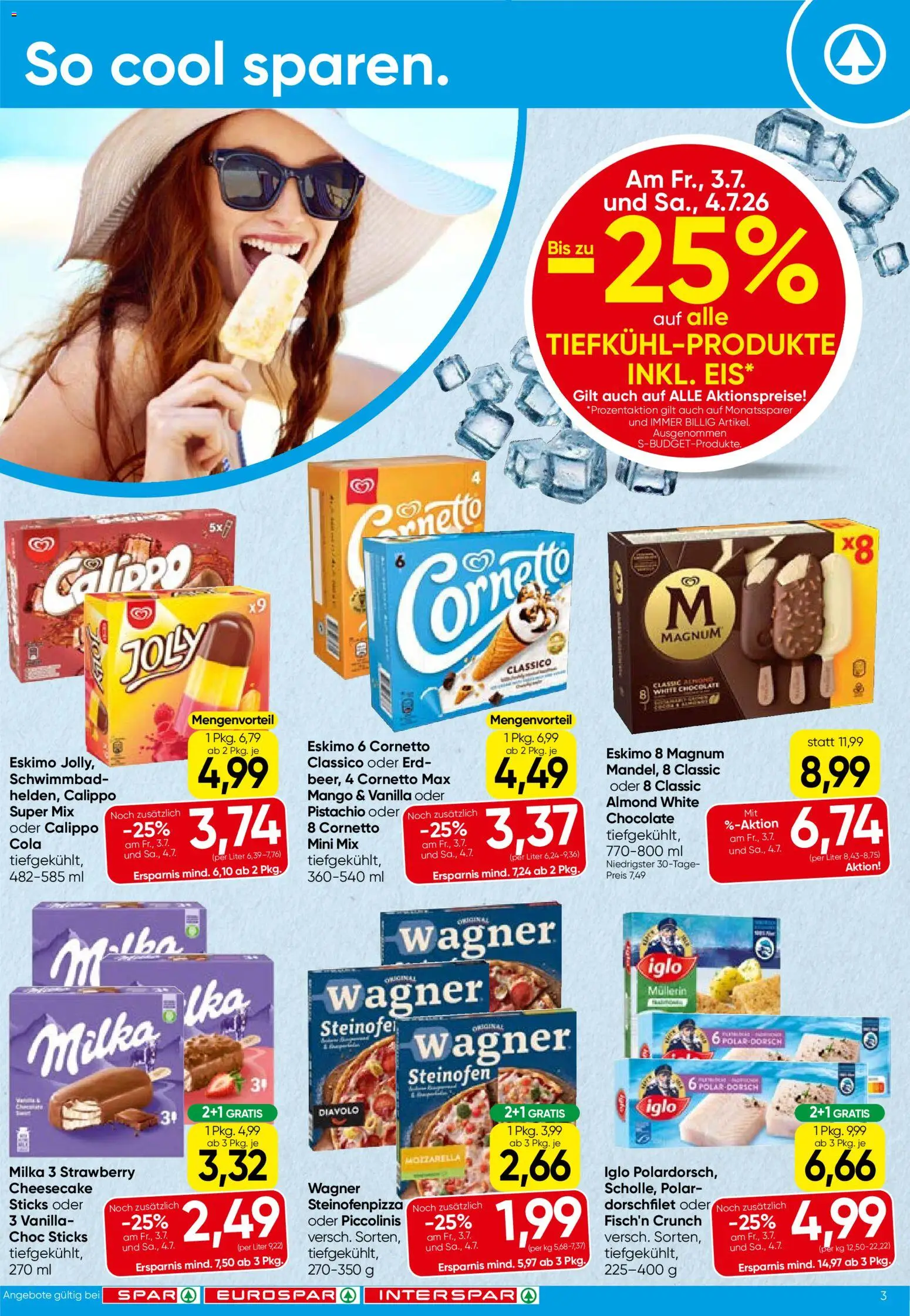 Spar Flugblatt - Niederösterreich gültig ab 01.07.2026 | Seite: 3