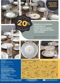 Metalac Market katalog - pregled Metalac Market kataloga - važi od 01.09.2026 | Strana: 9 | Proizvode: Venac