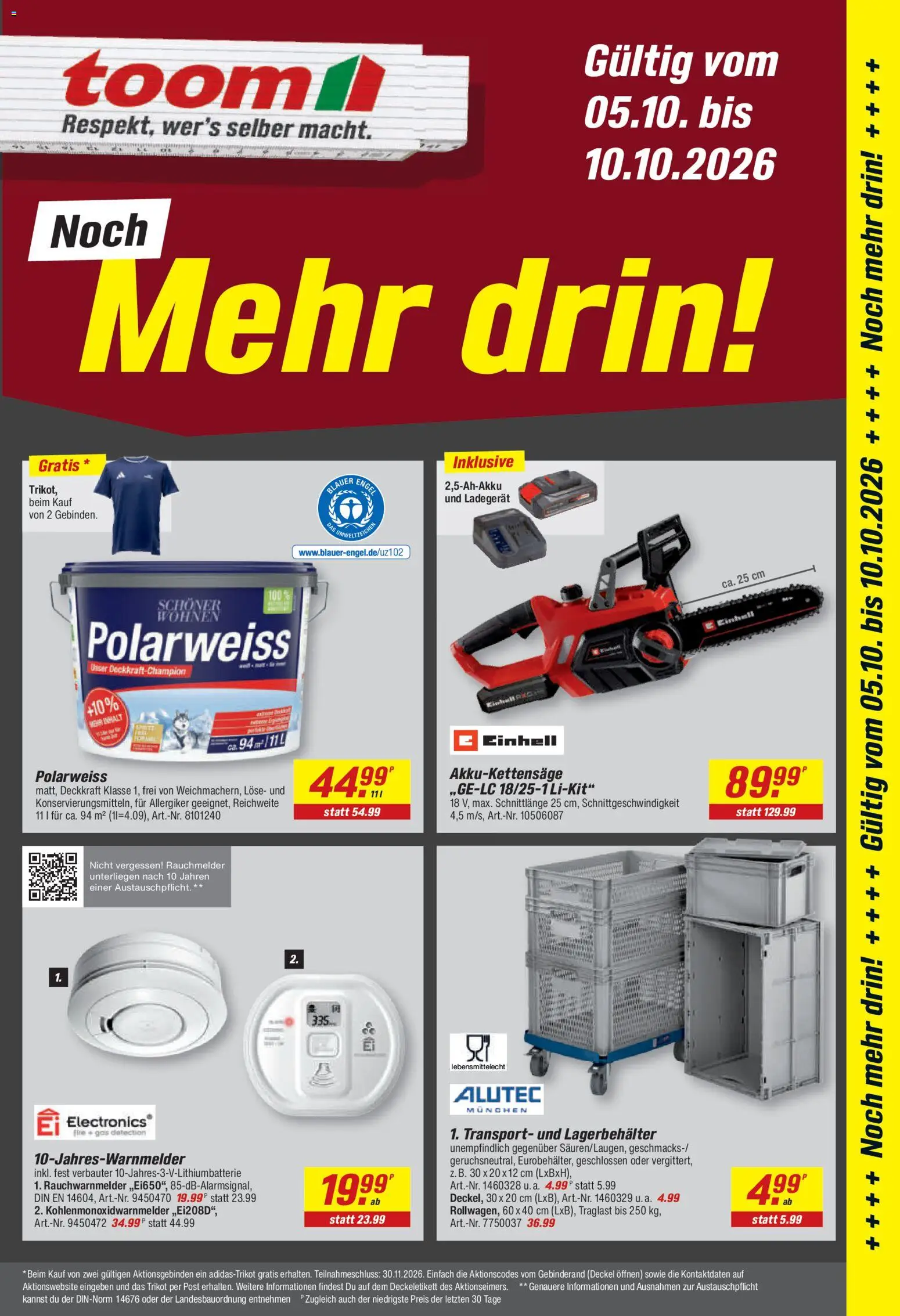 Toom Baumarkt Prospekt – gültig ab 28.09.2026 | Seite: 25 | Produkte: Ladegerät