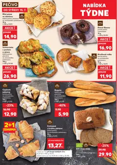 Náhled letáku Mini pizza se slaninou, běžné pečivo pšeničné, ze zmrazeného polotovaru, 75 g, (=100 g 19,87) od 15.07.2026 | Strana: 10