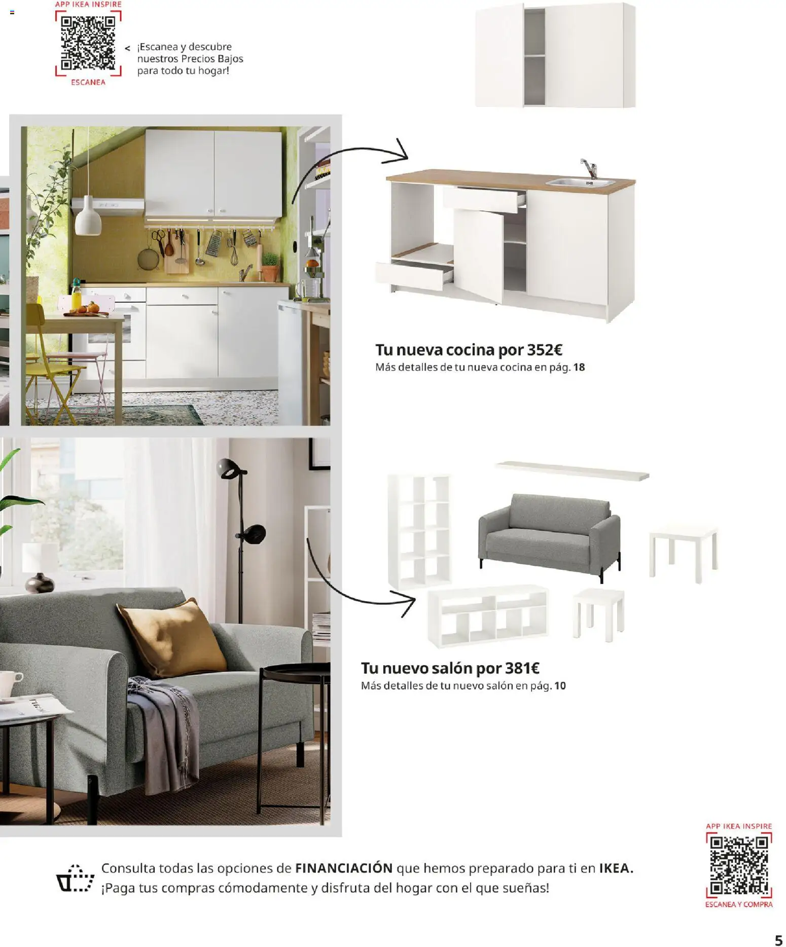 IKEA - Precios bajos │ válido desde el 01/09/2026 | Página: 5 | Productos: Salón, Cocina