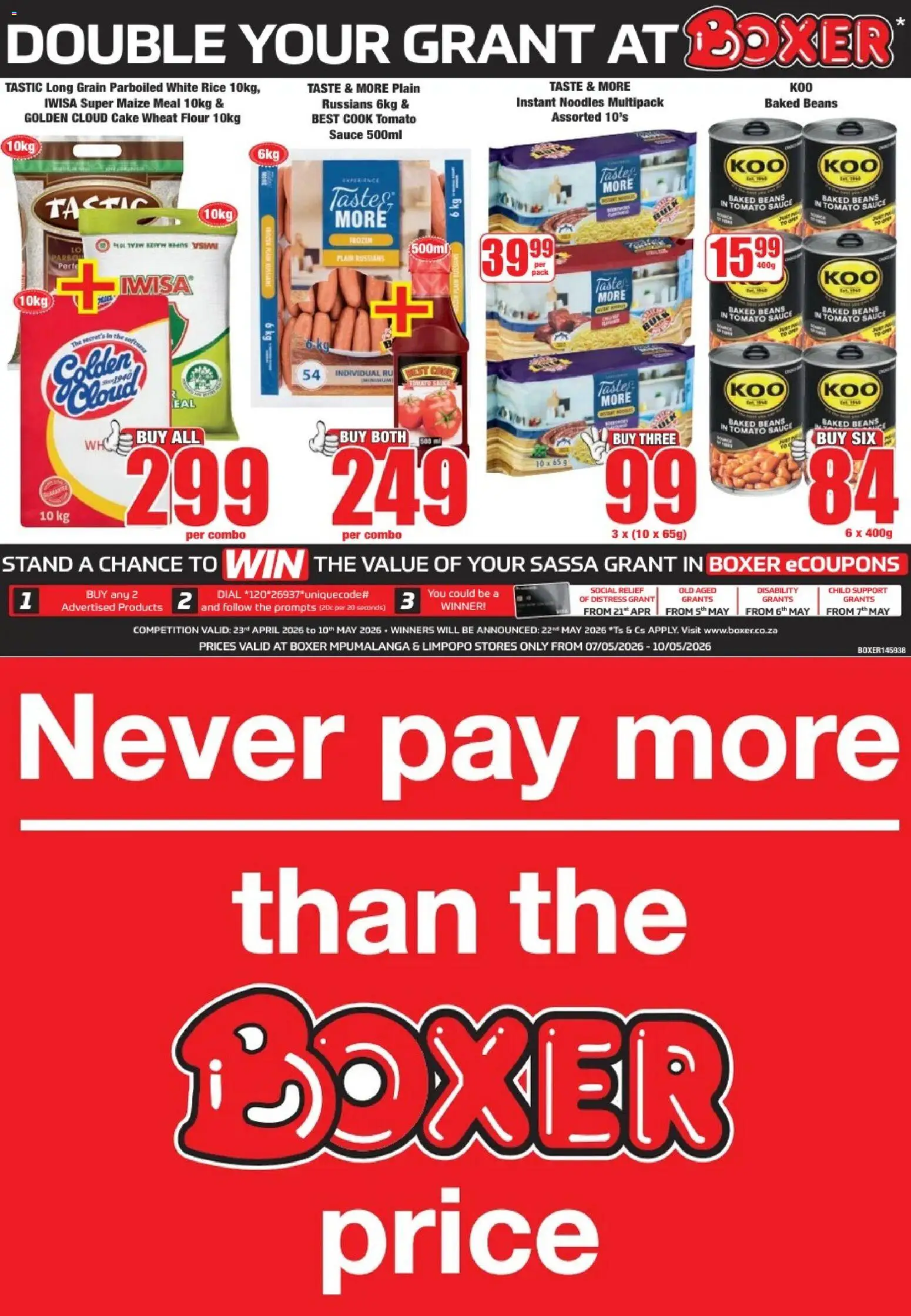 New Boxer catalogue – valid from 07.05.2026 | Page: 1