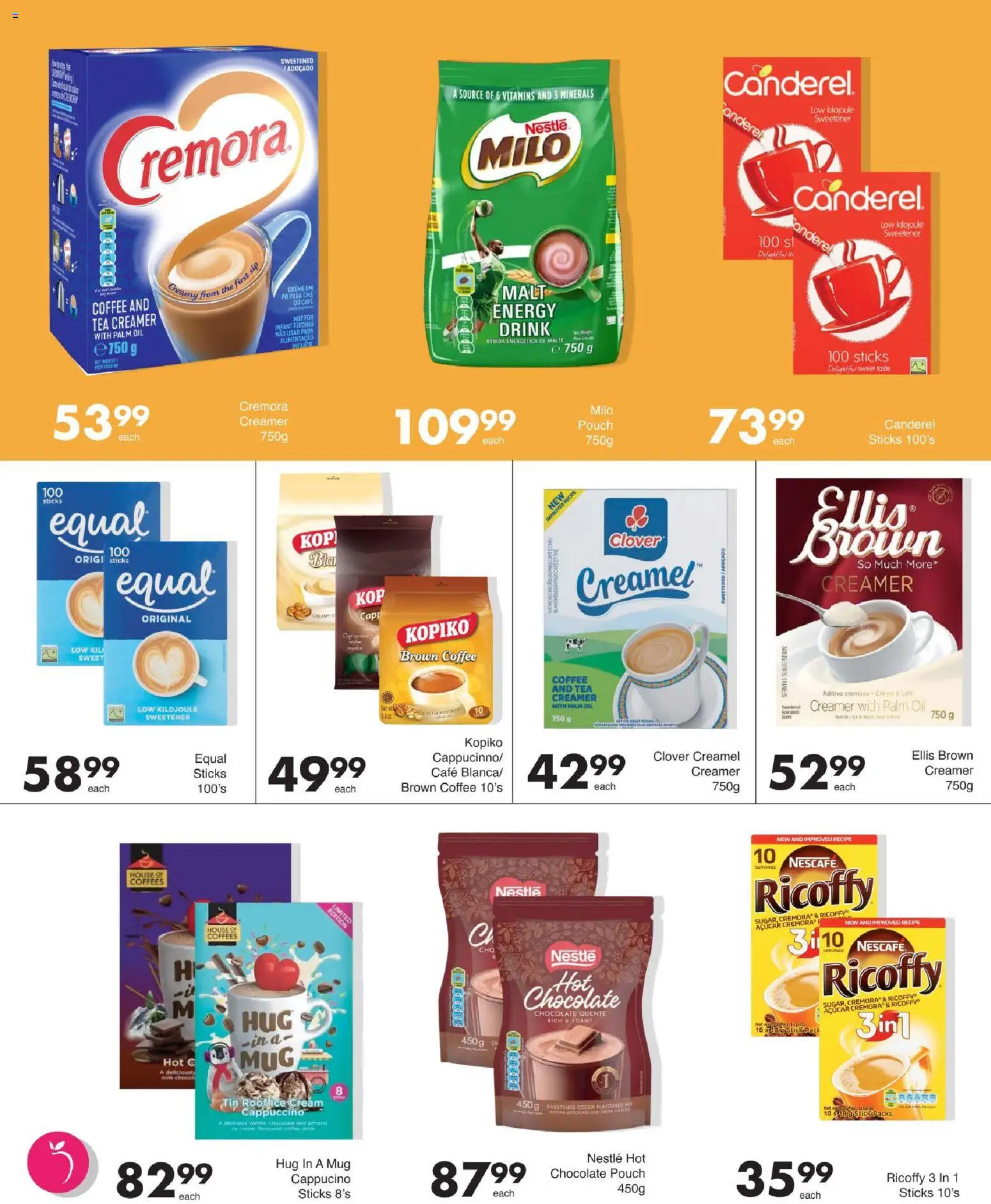 New Save catalogue – valid from 29/10/2026 | Page: 34 | Products: Sweetener, Oil, Chocolate, Mug
