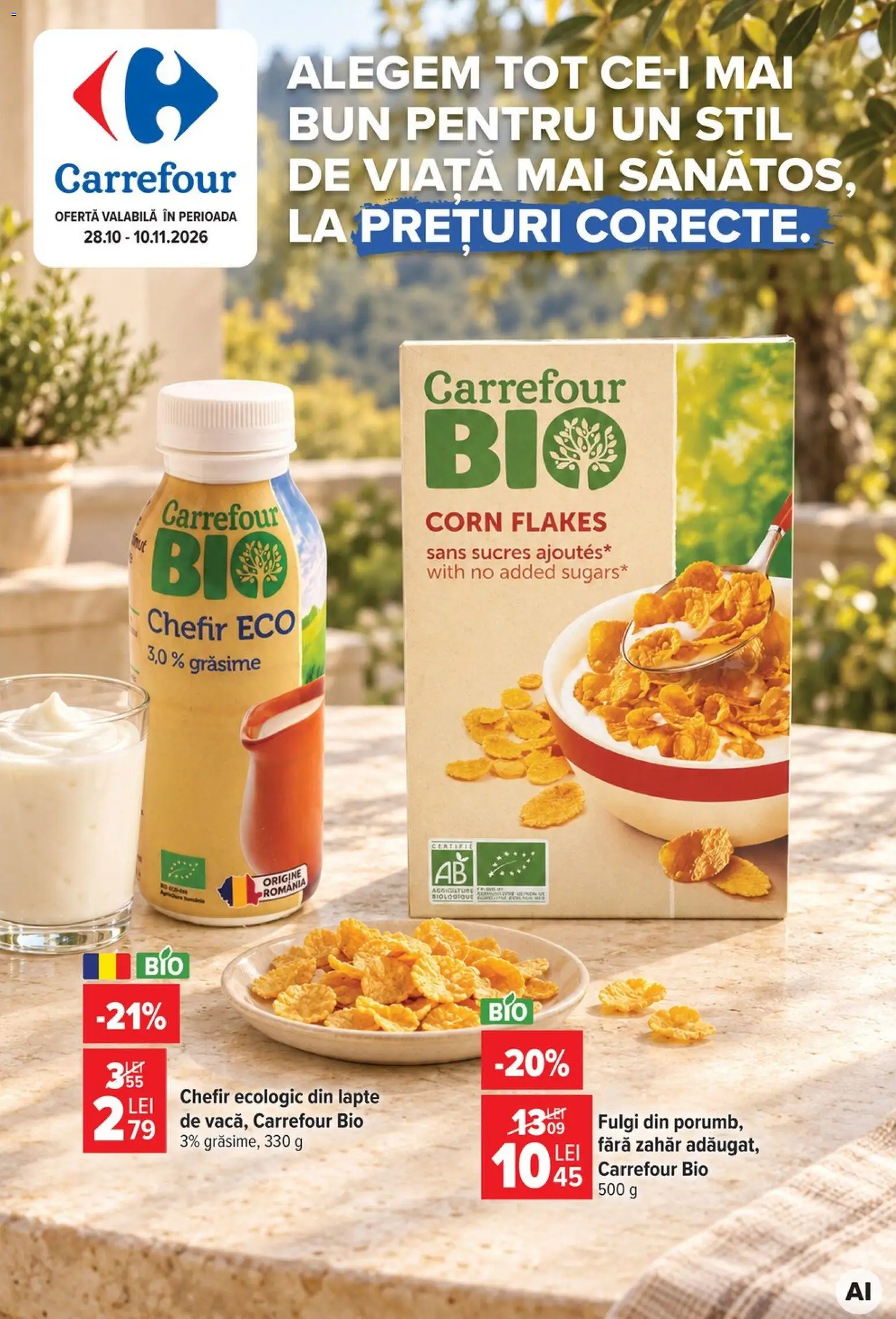 Noul catalog Carrefour – valabil de la 28.10.2026 | Pagină: 1