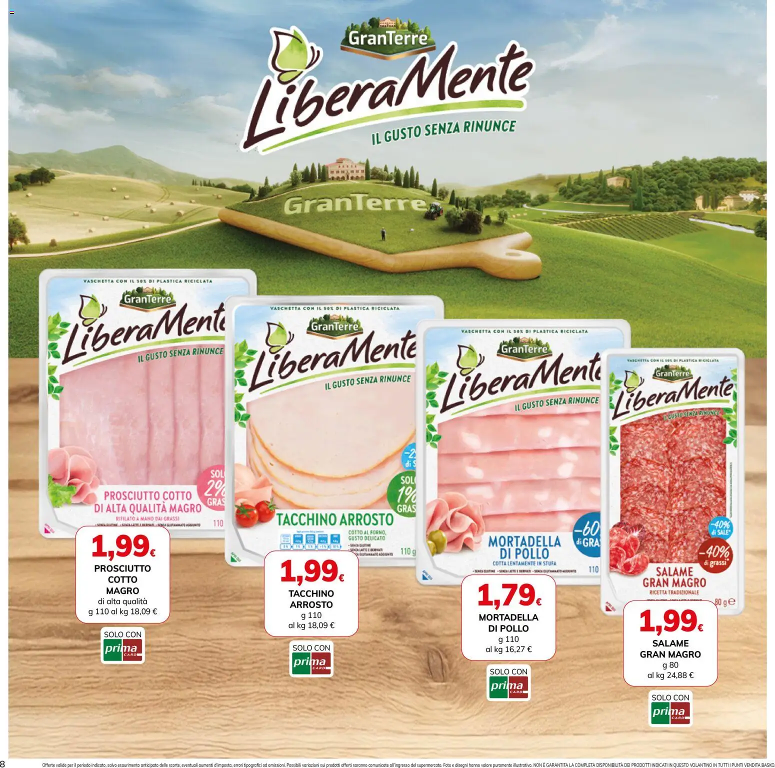 Volantino Basko del 19.05.2026 | Pagina: 8 | Prodotti: Arrosto, Tacchino, Stufa, Prosciutto