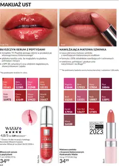 Pogląd oferty "Avon Katalog 6 2026" - ważna od 01.06.2026 | Strona: 64 | Produkty: Makijaż, Szminka