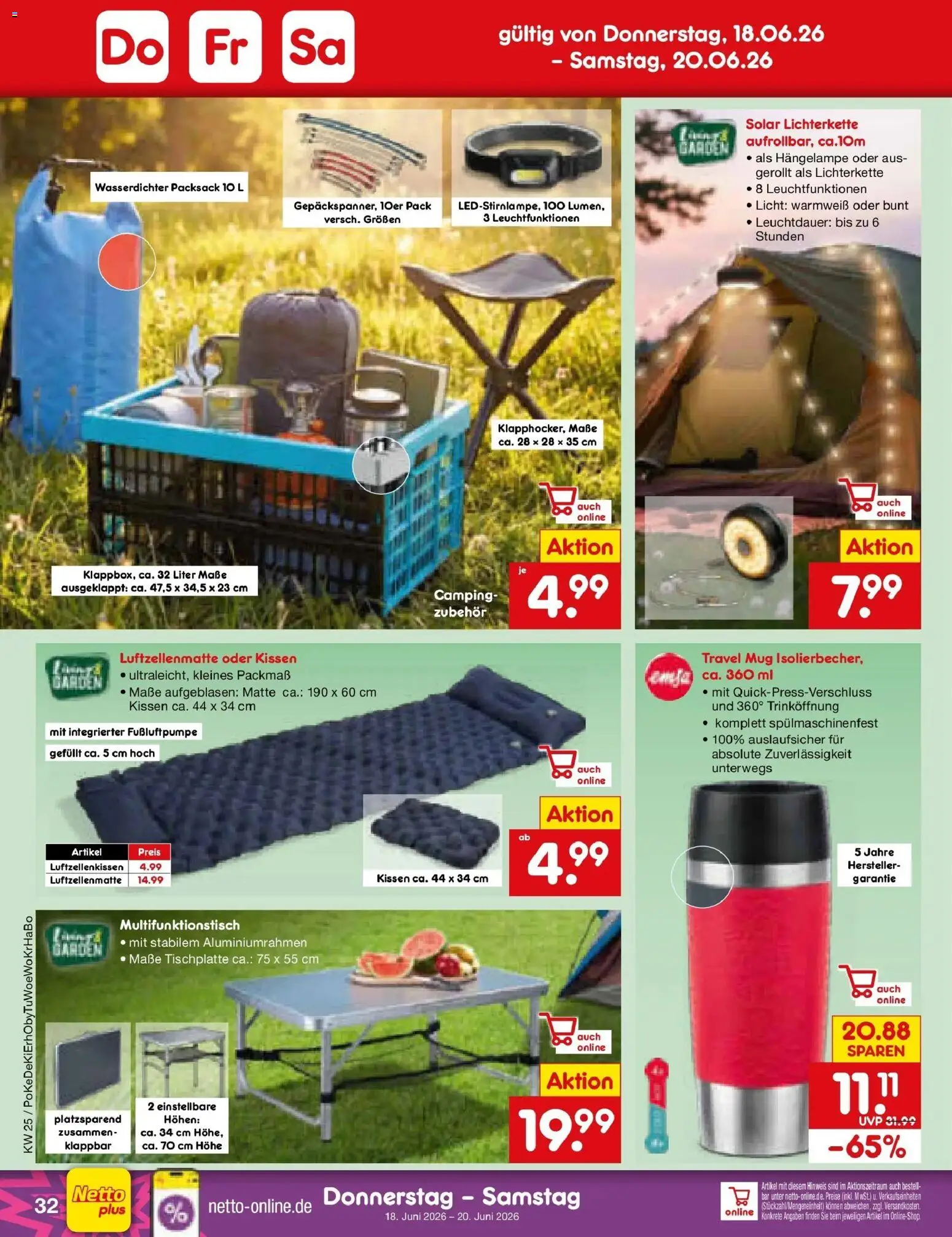 Netto Marken-Discount Prospekt Mauern – gültig ab 14.06.2026 | Seite: 44 | Produkte: Kissen