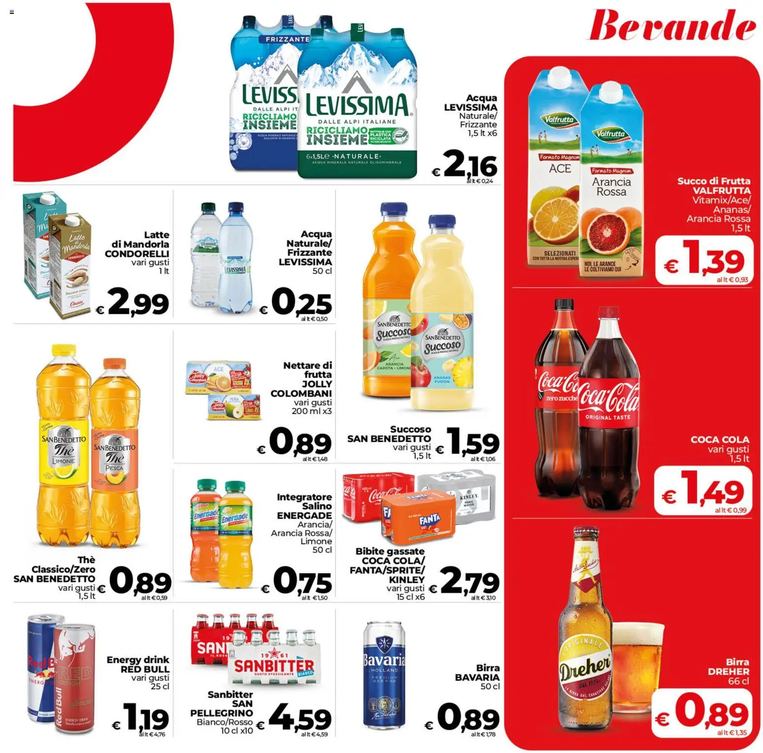 Volantino COOP del 02/10/2026 | Pagina: 19 | Prodotti: Acqua, Limone, Fanta, Red Bull