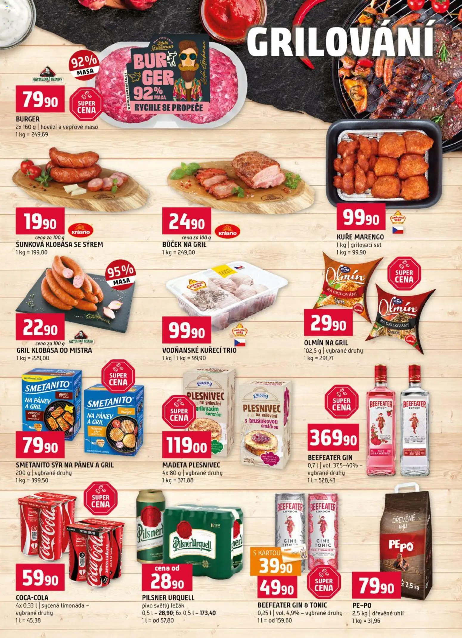 Terno leták od 09.09.2026 | Strana: 16 | Produkty: Limonáda, Klobása, Uzeniny, Cola