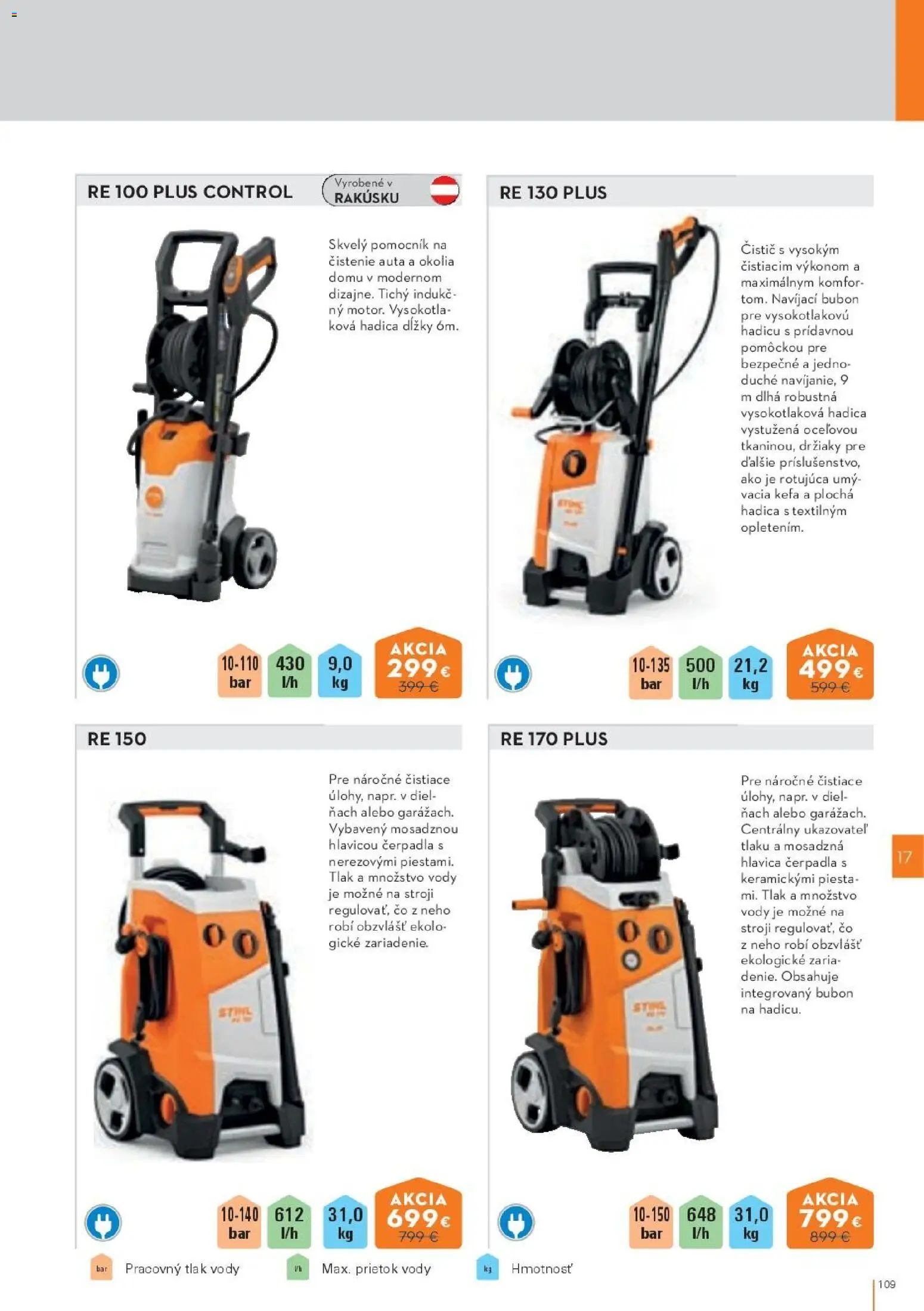 Nové STIHL akcie – leták je platný od 19.08.2026 | Strana: 109 | Produkty: Kefa