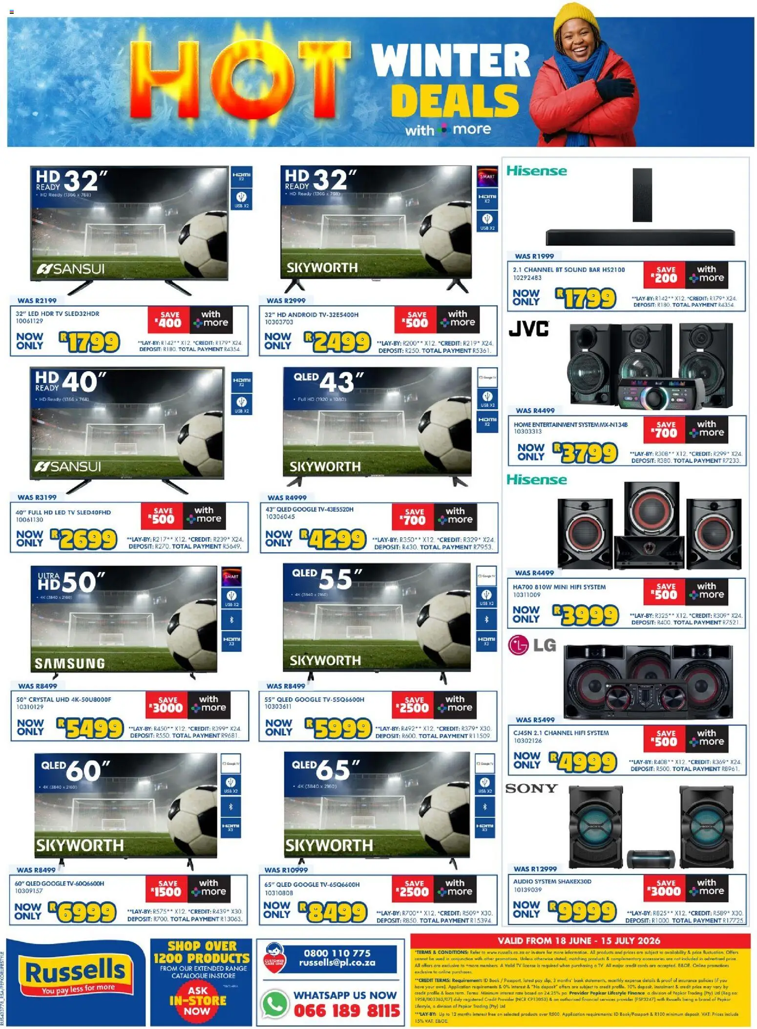 New Russells catalogue – valid from 18.06.2026 | Page: 16