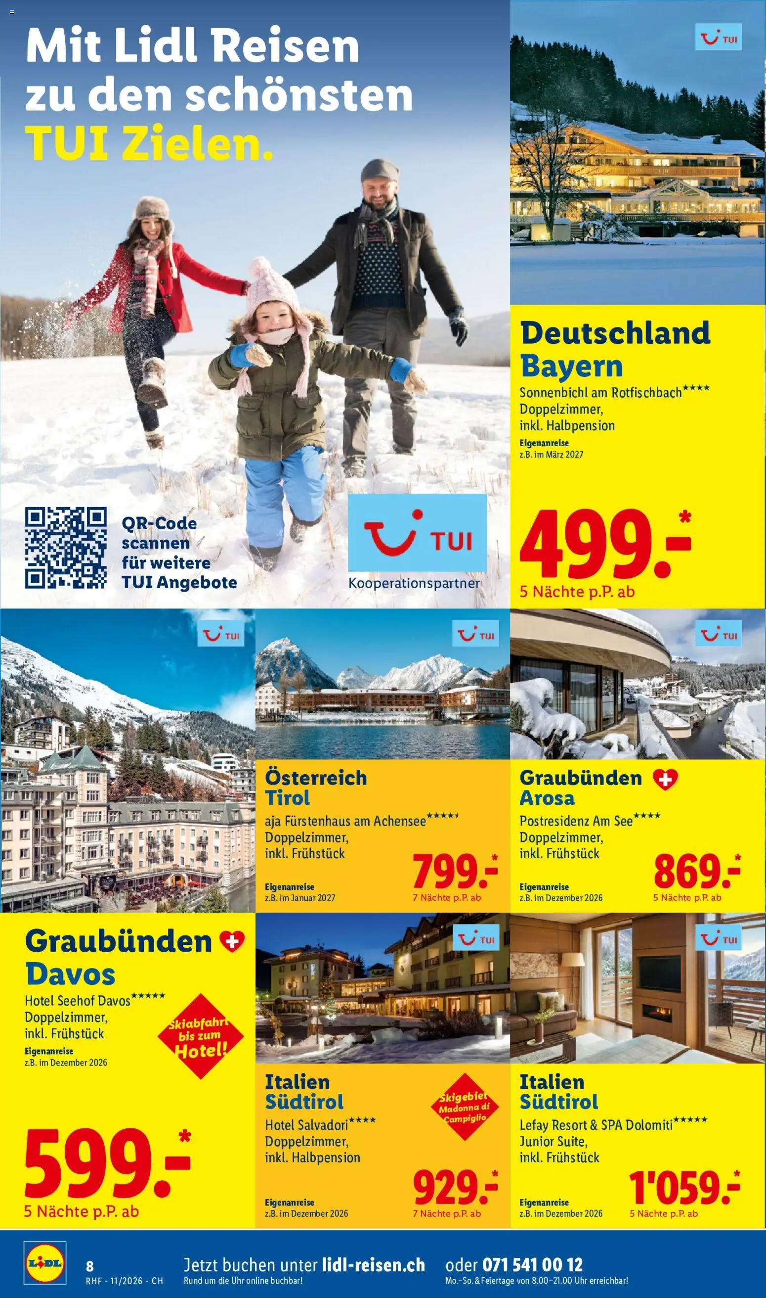 Lidl aktionen November Reise-Highlights – gültig ab 28.10.2026 | Seite: 8 | Produkte: Uhr