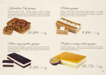 ČIA MARKET leidinys galioja nuo 01.06.2025 | Puslapis: 5 | Prekių: Tortas, Pyragas