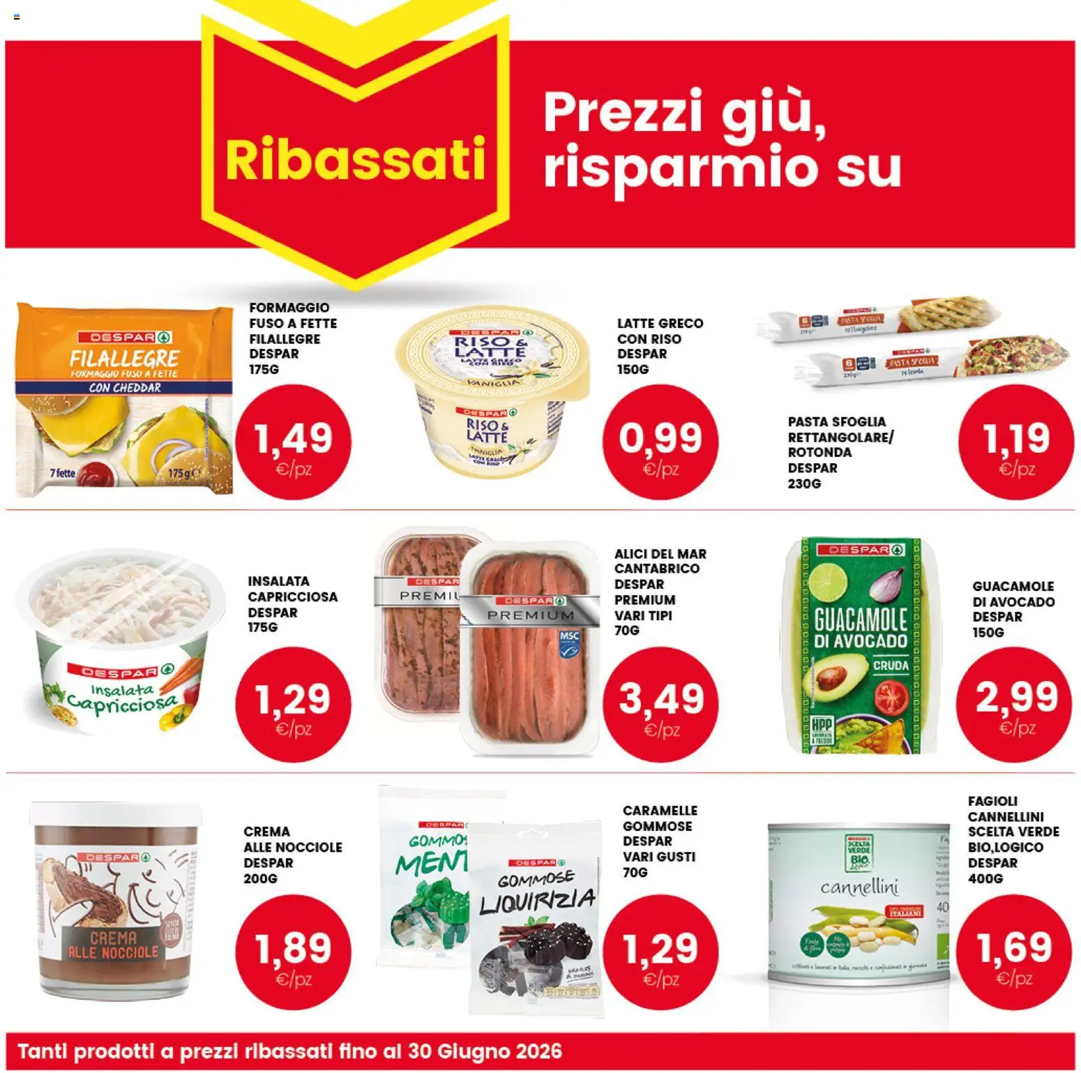 Volantino Interspar del 27.05.2026 | Pagina: 35 | Prodotti: Crema, Cannellini, Formaggio, Alici