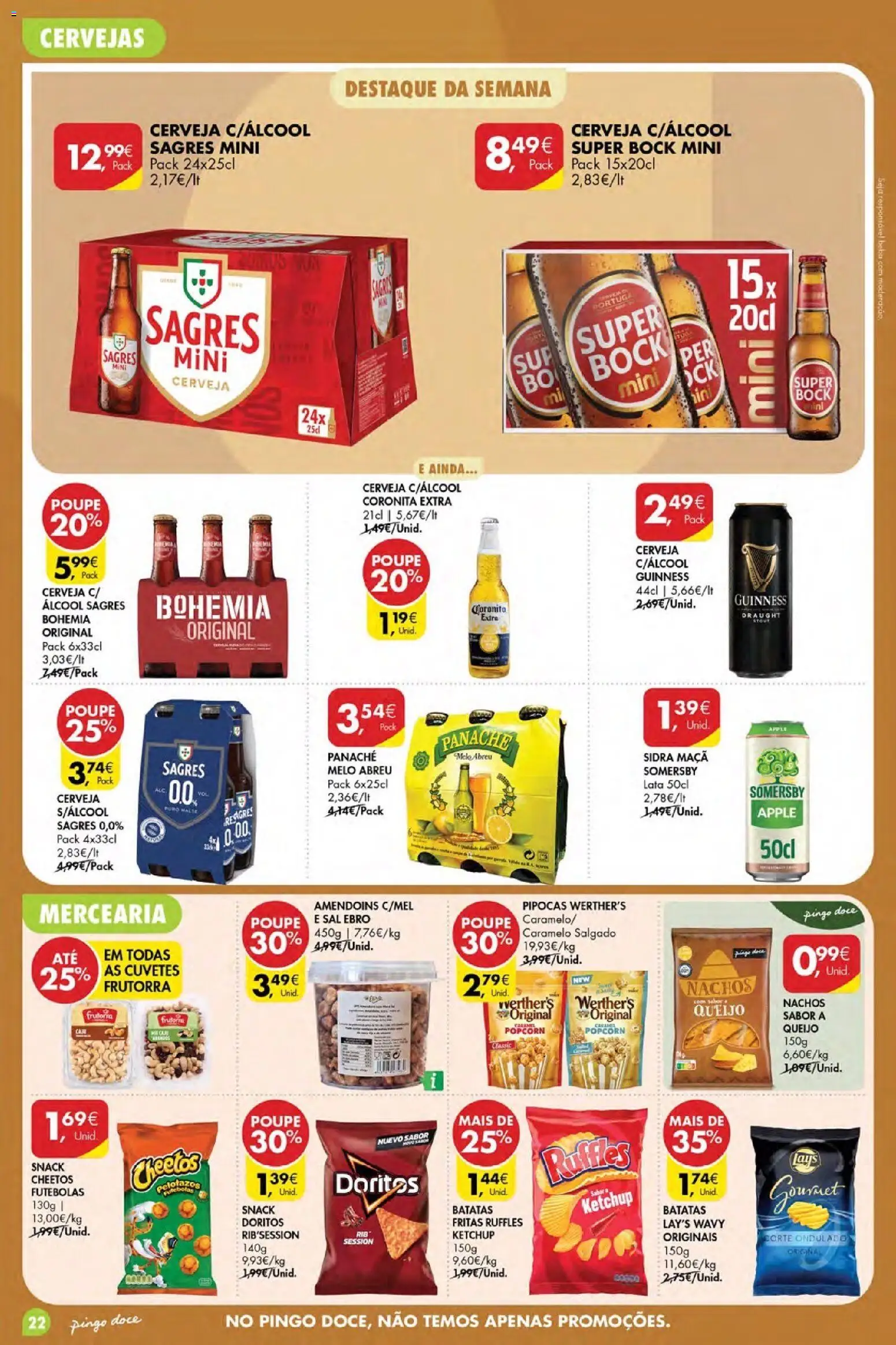 Pingo Doce Poupe Esta Semana Madeira │ válido de 11.06.2026 | Página: 22 | Produtos: Amendoins, Maça, Ketchup, Batatas fritas