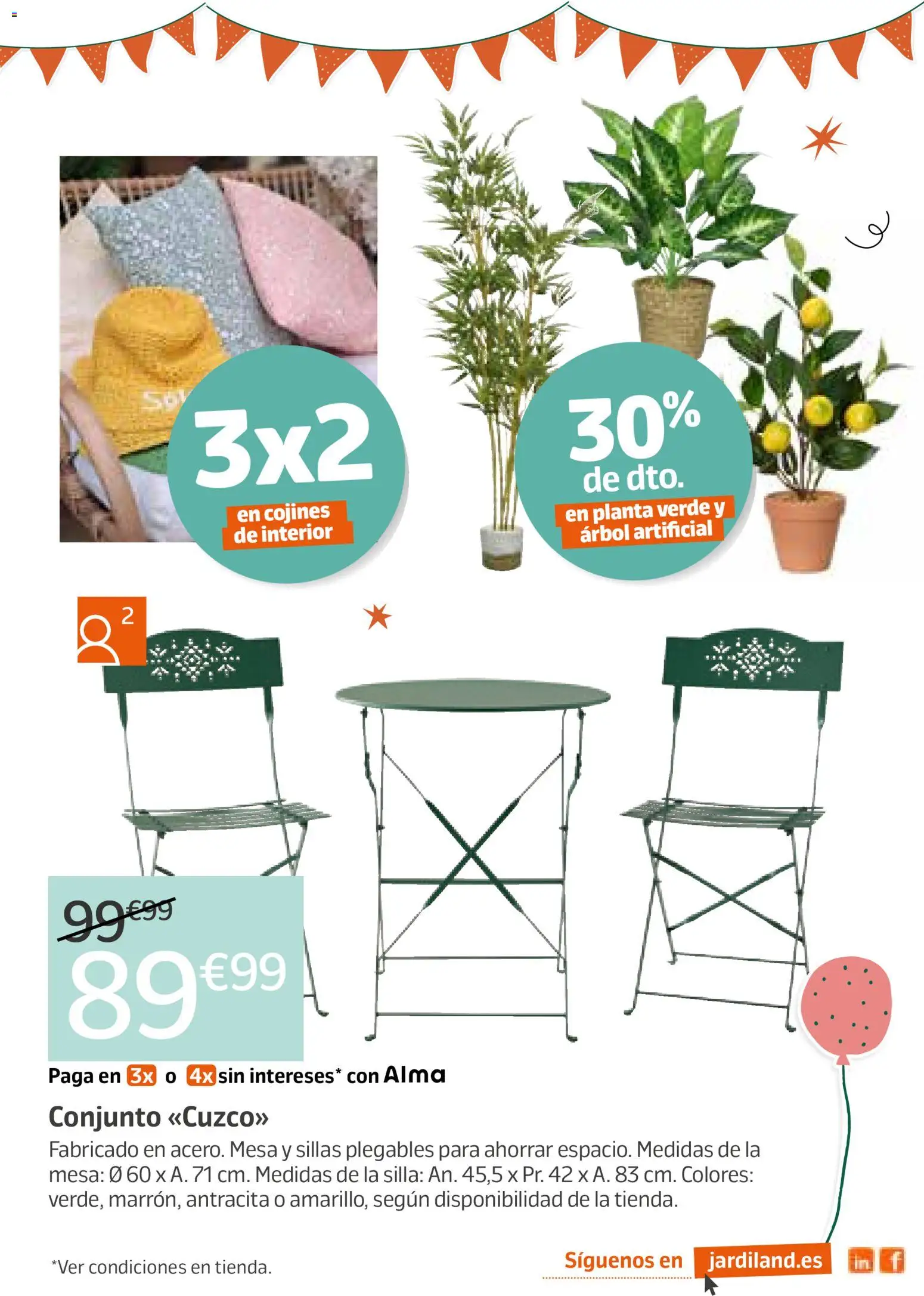 Jardiland folleto │ válido desde el 21.05.2026 | Página: 7 | Productos: Mesa, Silla
