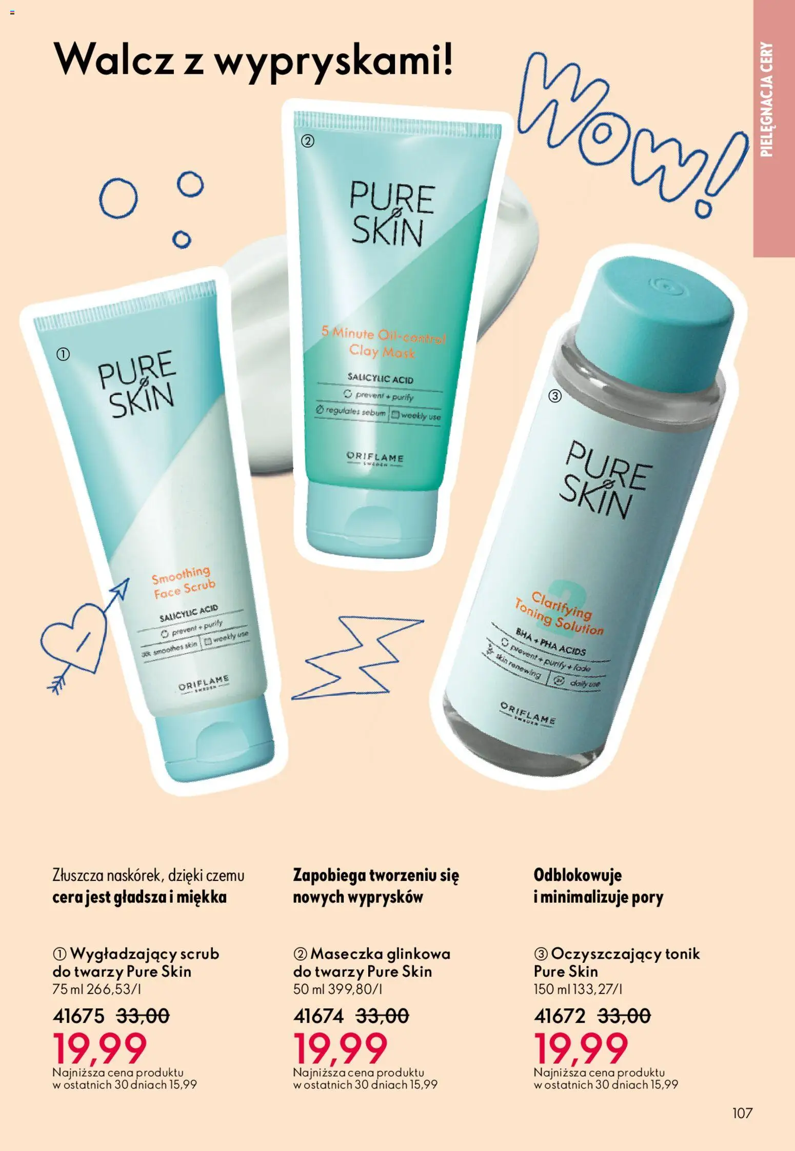 Oriflame Katalog 8 2026 od 27.05.2026 | Strona: 107 | Produkty: Tonik, Tonik do twarzy