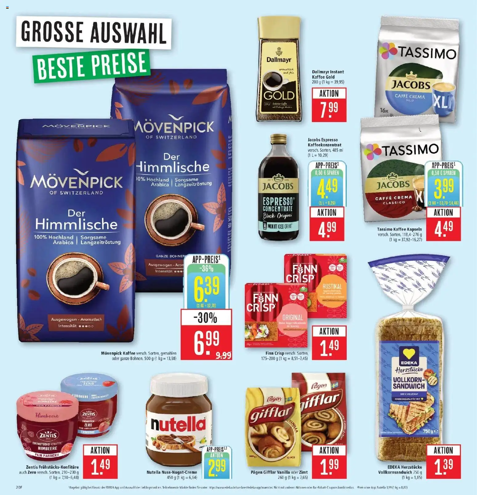Marktkauf Prospekt Kirchheim (ab 14.09.2026) » Angebote online | Seite: 24 | Produkte: Kaffee, Nutella, Movenpick kaffee, Himbeere