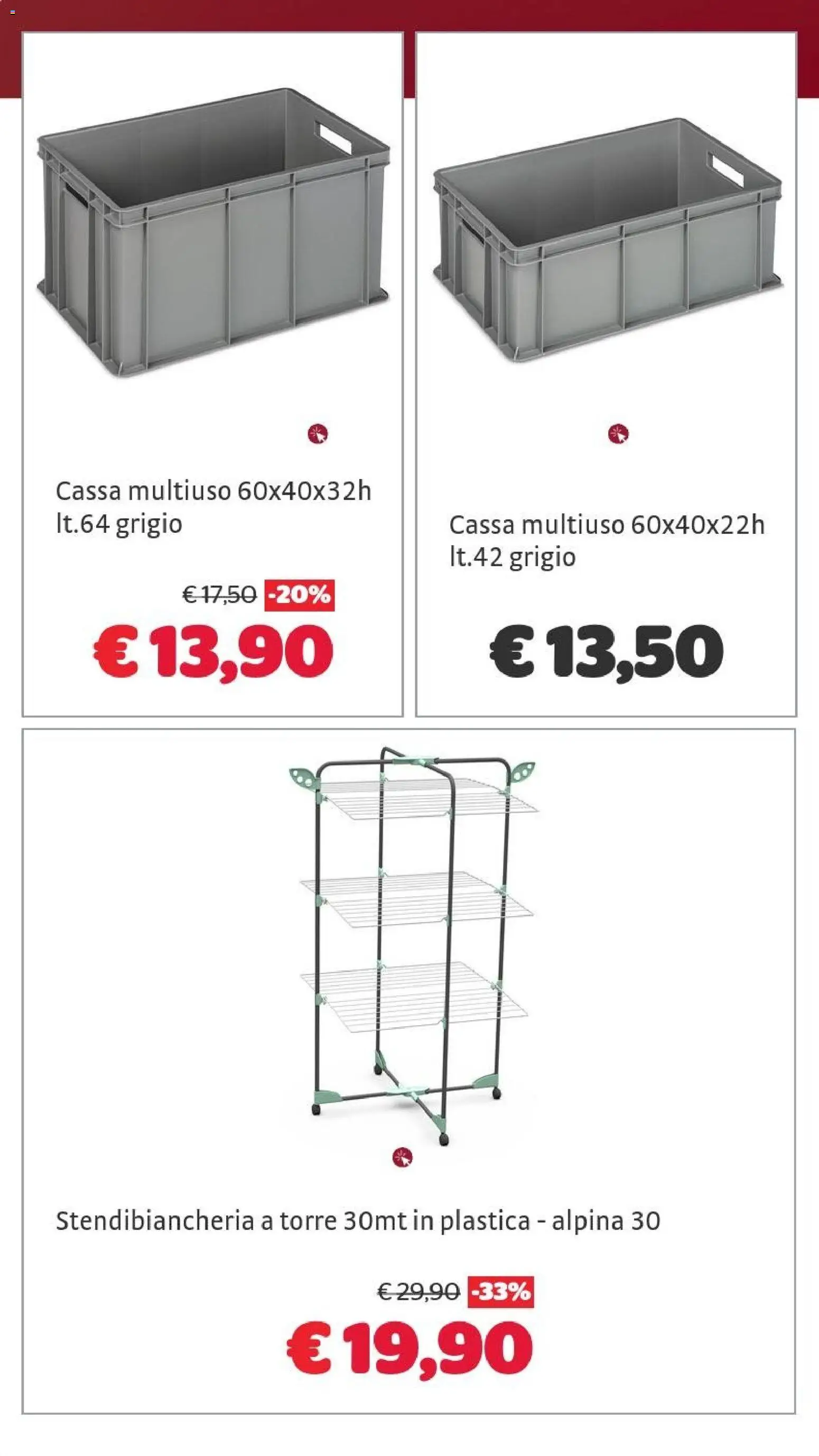 Volantino Brico Center del 02/09/2026 | Pagina: 4 | Prodotti: Stendibiancheria