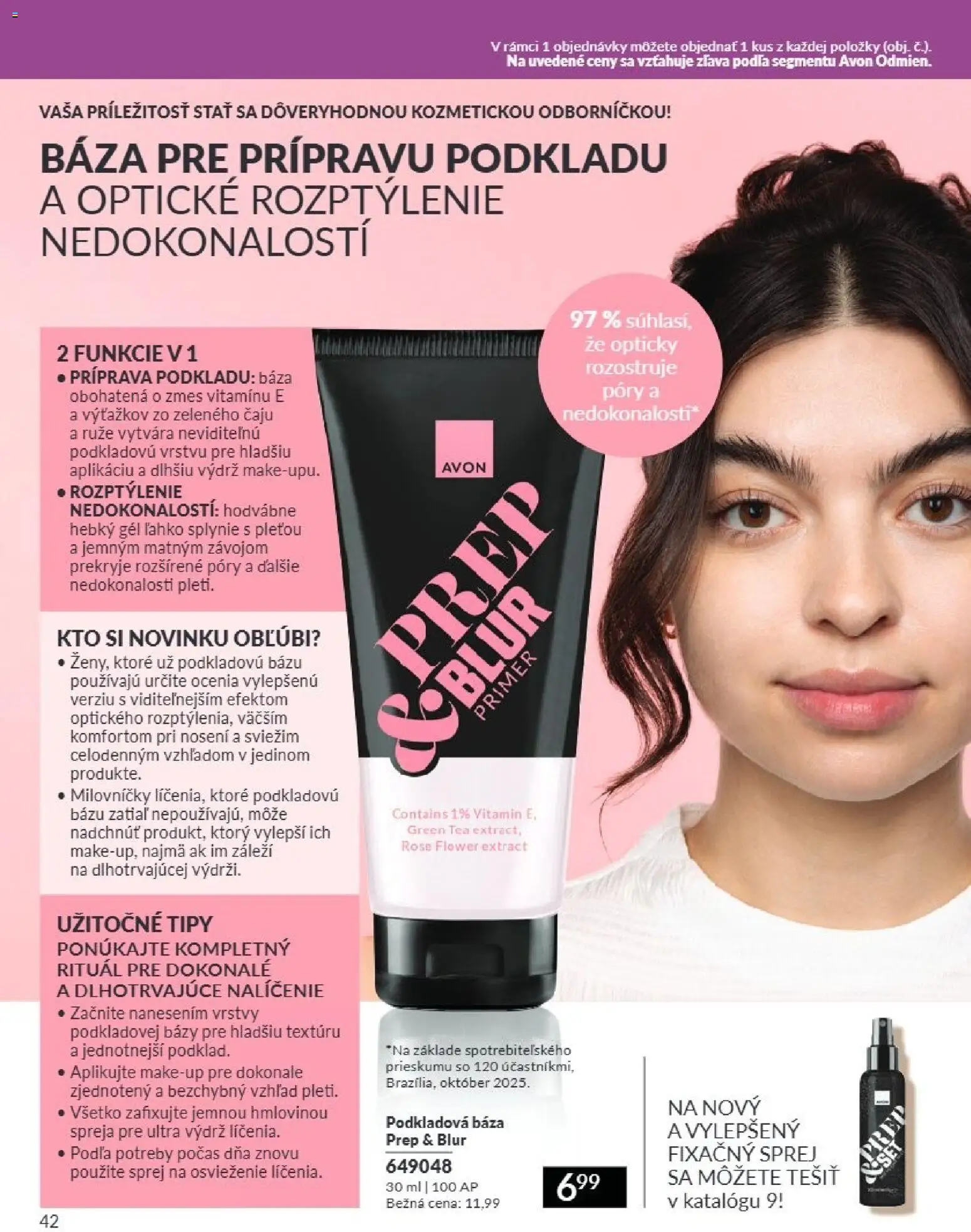 Nové Avon akcie – leták je platný od 01.08.2026 | Strana: 42 | Produkty: Ruže
