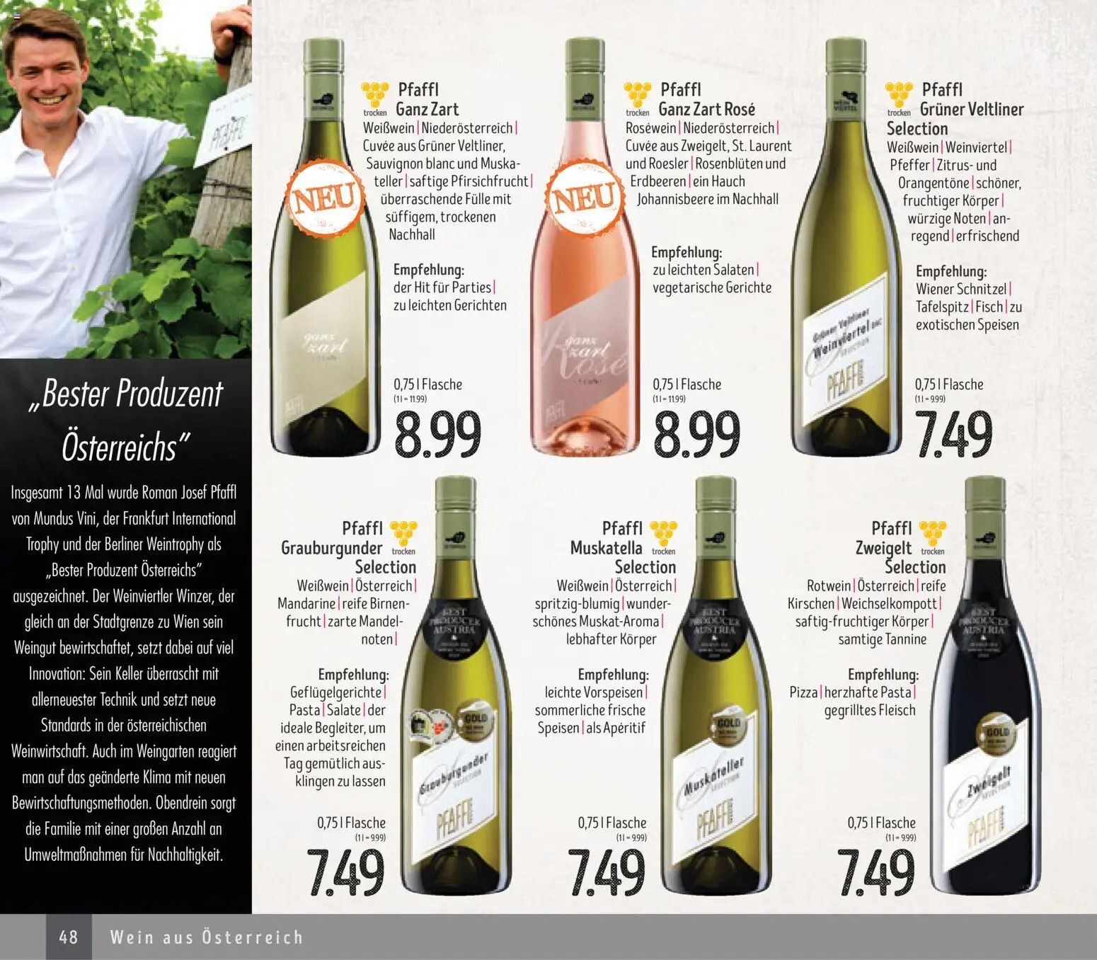 Edeka Struve Wein– und Spirituosen – gültig ab 14.11.2025 | Seite: 48 | Produkte: Tafelspitz, Fisch, Pizza, Erdbeeren