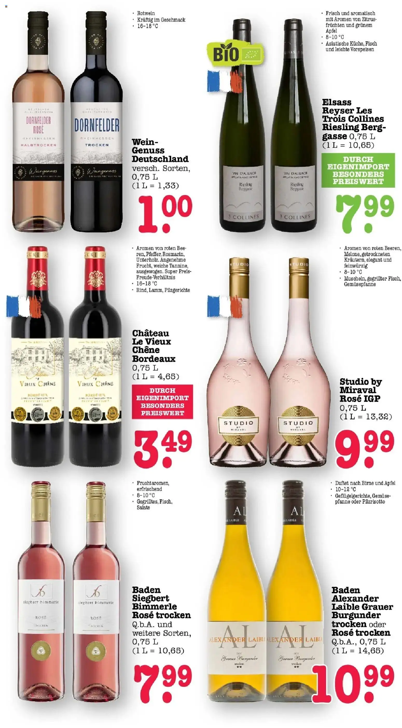 Edeka Prospekt Bühlertal (ab 07.09.2026) » Angebote Online | Seite: 47 | Produkte: Rotwein, Äpfel, Fisch, Wein