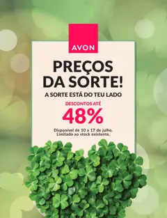 Pré-visualização Avon Preços da sorte válido de 10/07/2026