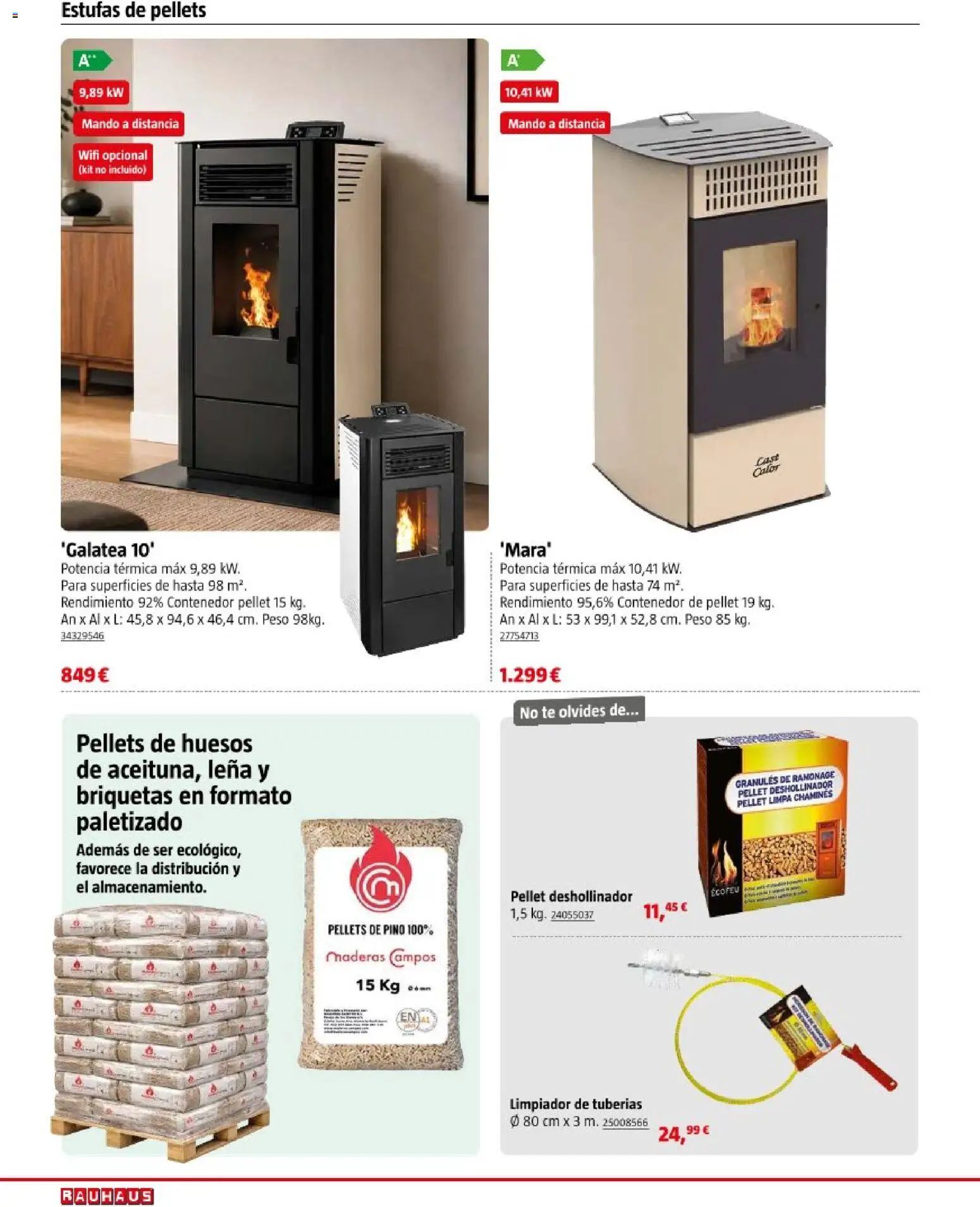 Bauhaus Calefacción │ válido desde el 29/09/2026 | Página: 8 | Productos: Té, Peso, Briquetas, Leña
