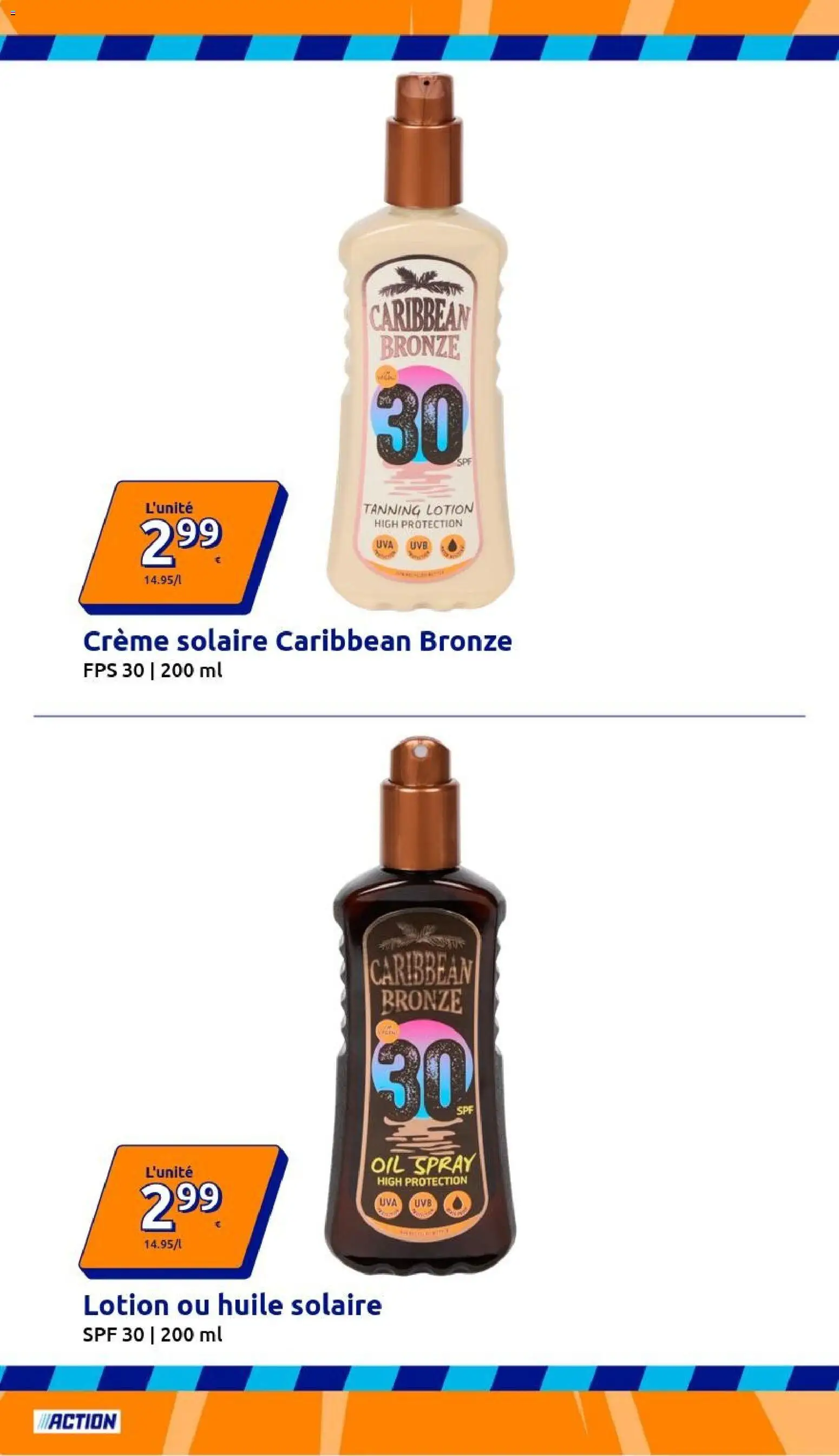 {H1} | Page: 12 | Produits: Crème solaire, Huile, Crème