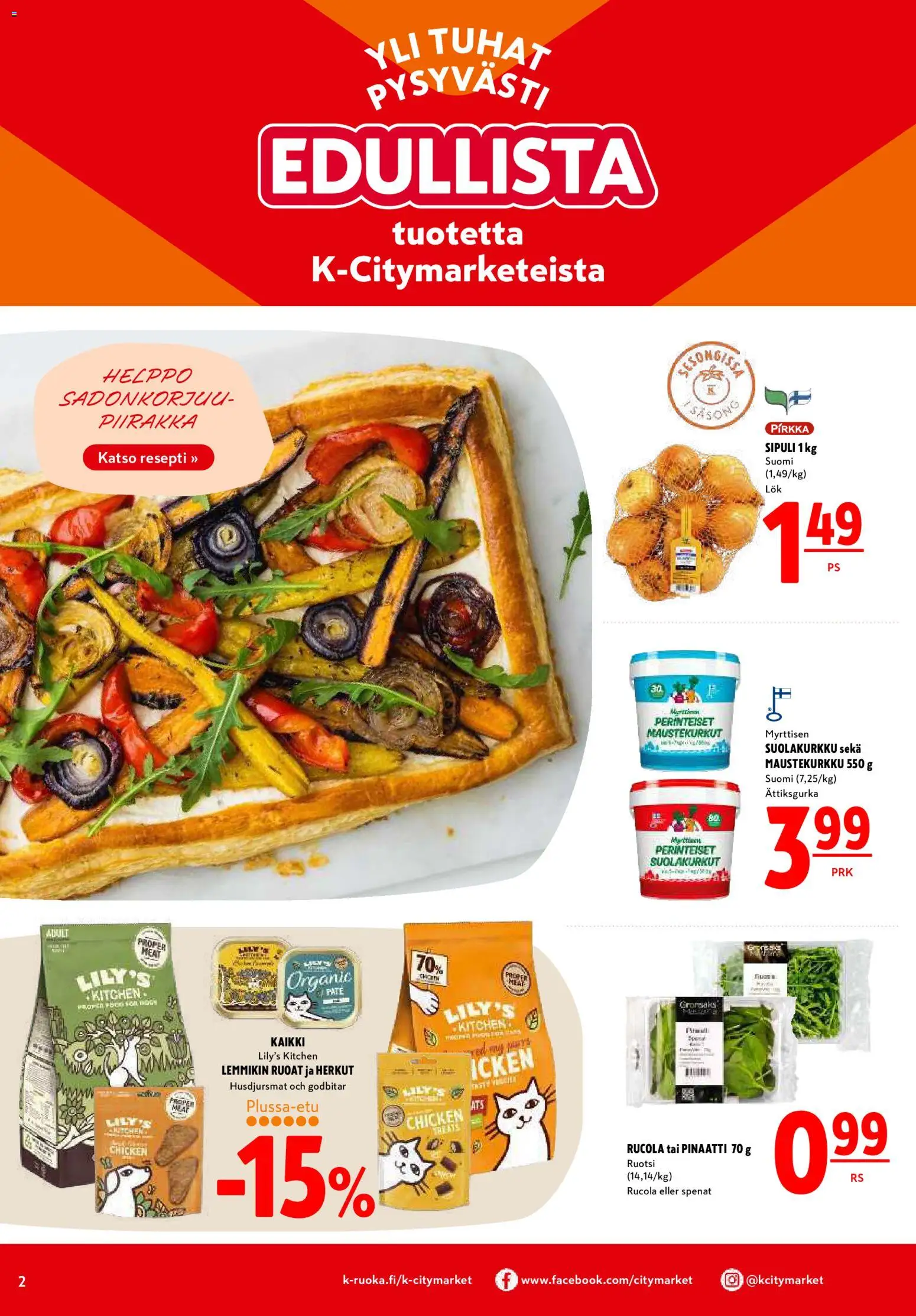 K-Citymarket tarjoukset – voimassa 07/09/2026 alkaen | Sivu: 2
