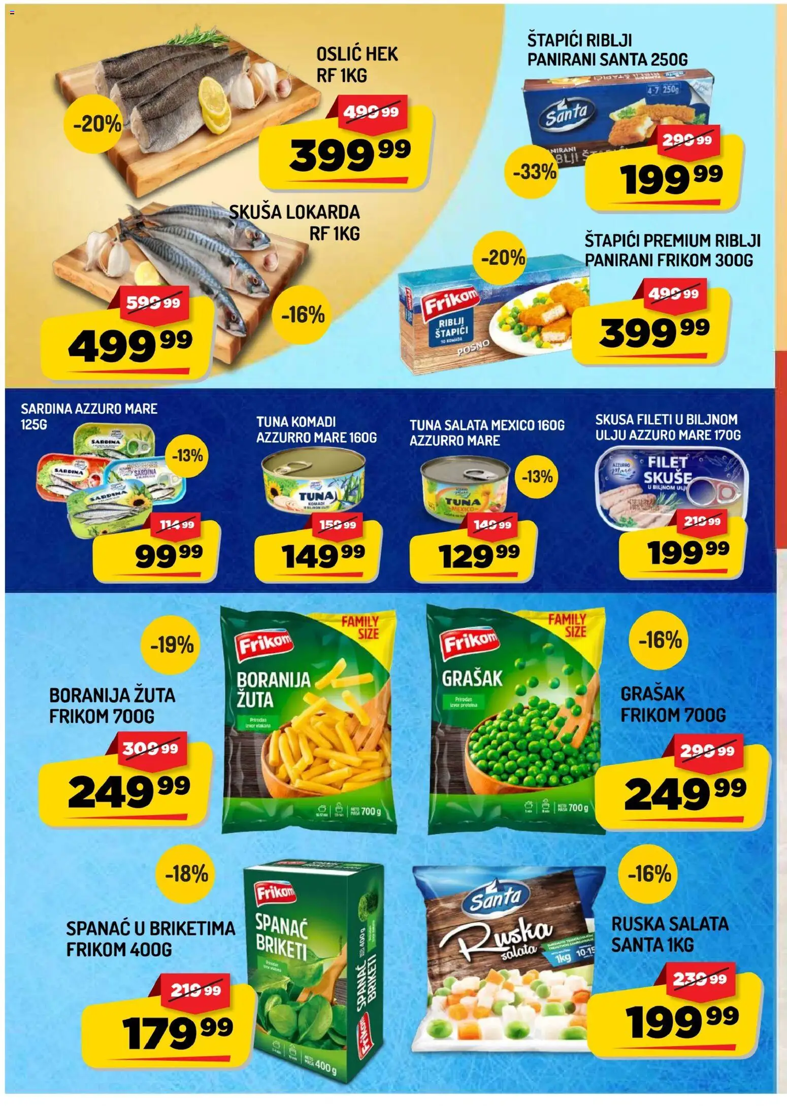 Aman katalog - važi od 16.10.2026 | Strana: 4 | Proizvode: Boranija, Tuna, Grašak, Filet