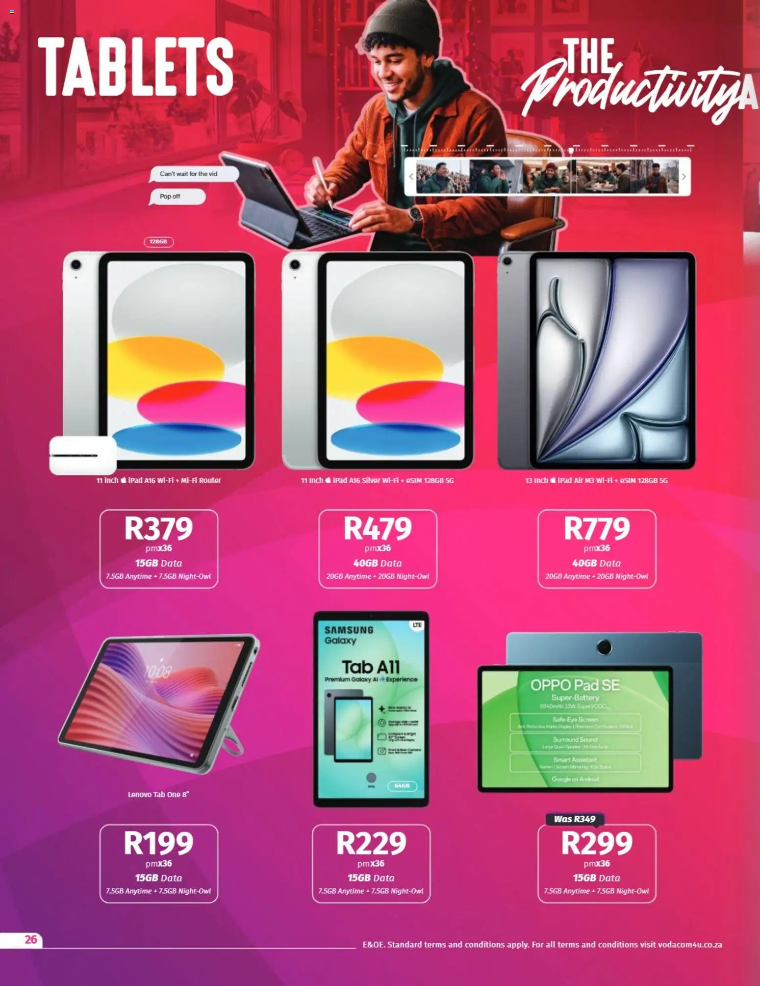 New Vodacom catalogue – valid from 07/07/2026 | Page: 26