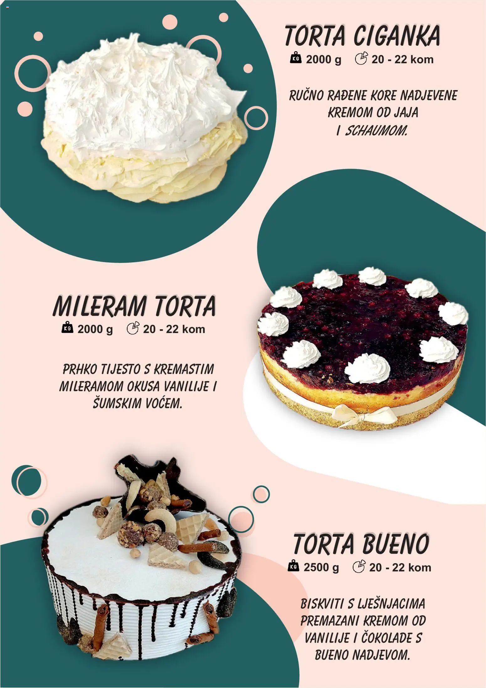 Boso katalog | vrijedi od 01.01.2026 | Stranica: 12 | Proizvodi: Jaja, Mileram, Torta