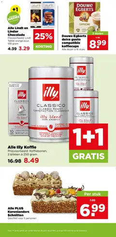 Lindt Tablet orange puur, 100 gram, Lindt Tablet orange puur, 100 gram - Voorbeeld van een folder van Plus, geldig van 23-09-2026 | Pagina: 16