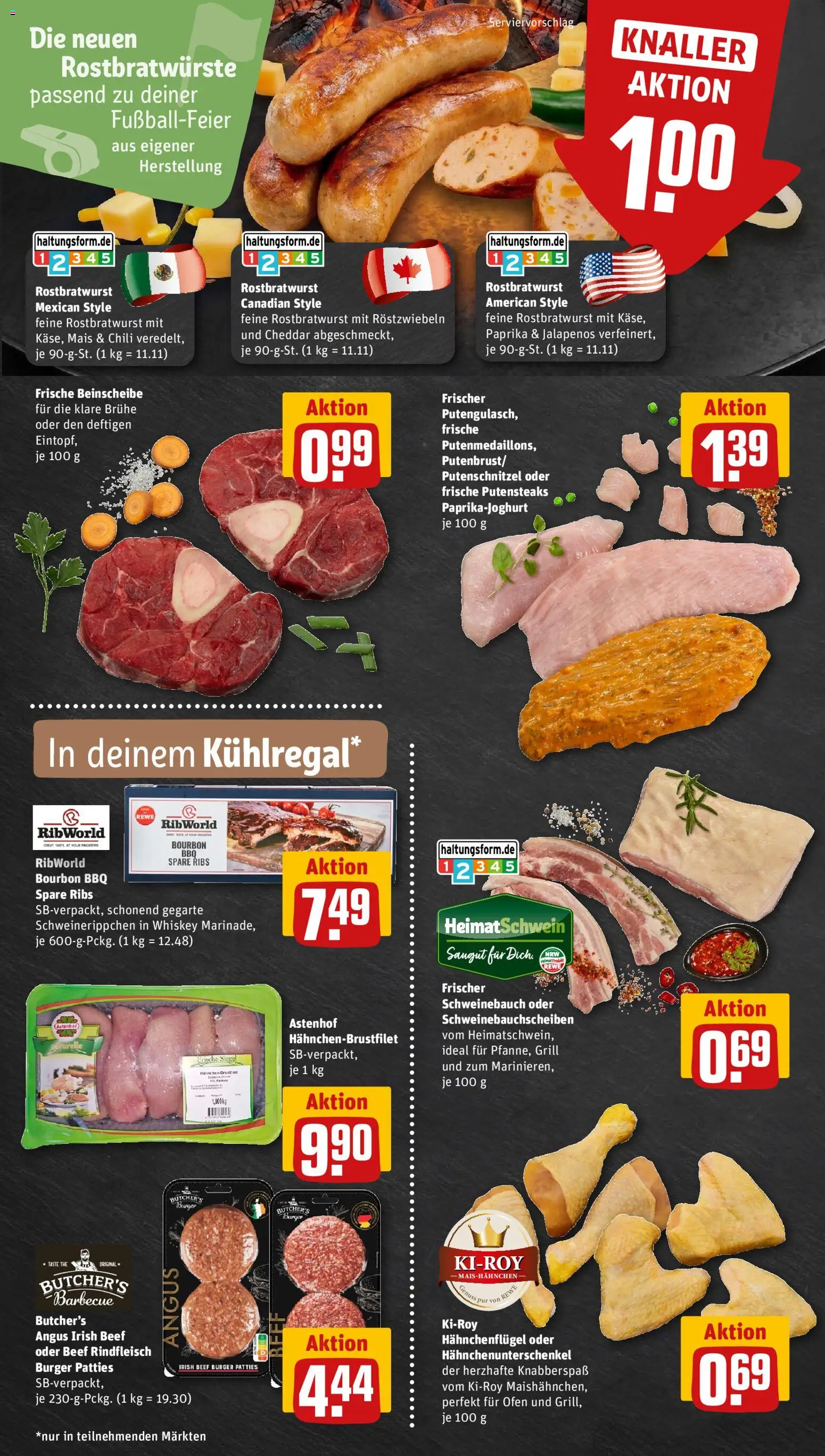Rewe ihr Kaufpark Prospekt – gültig ab 06.07.2026 | Seite: 8 | Produkte: Grill, Paprika, Putenschnitzel, Whiskey
