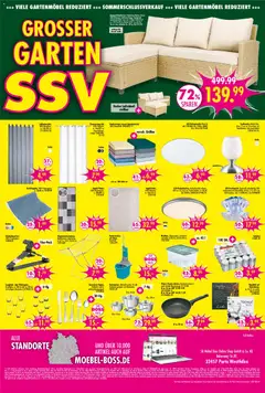 SB Möbel Boss Prospekt ab 27.06.2026 gültig | Seite: 4 | Produkte: Hocker, Kissen, Gartenmöbel, Teppich