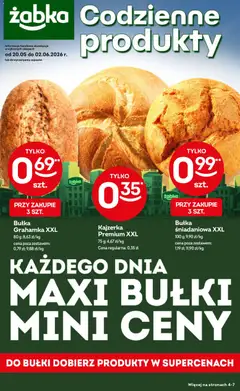 Pogląd oferty "Żabka gazetka - Codzienne produkty" - ważna od 20.05.2026