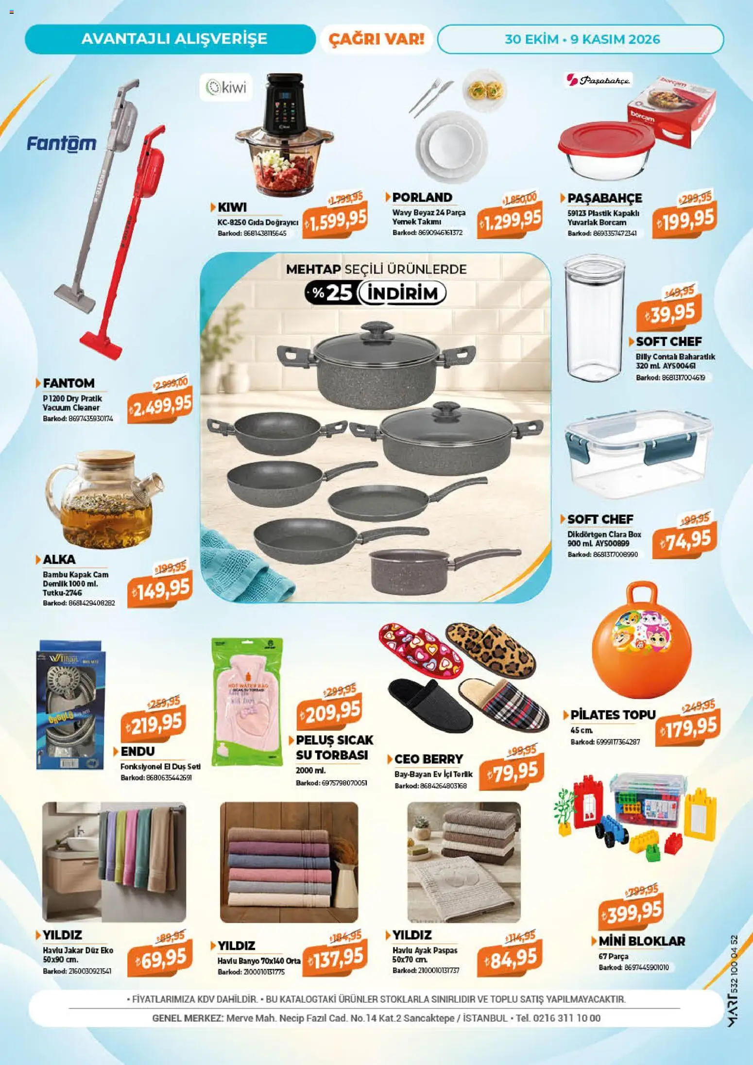 Çağrı Market Katalog - 30 Ekim 2026 tarihinden itibaren geçerlidir | Sayfa: 16