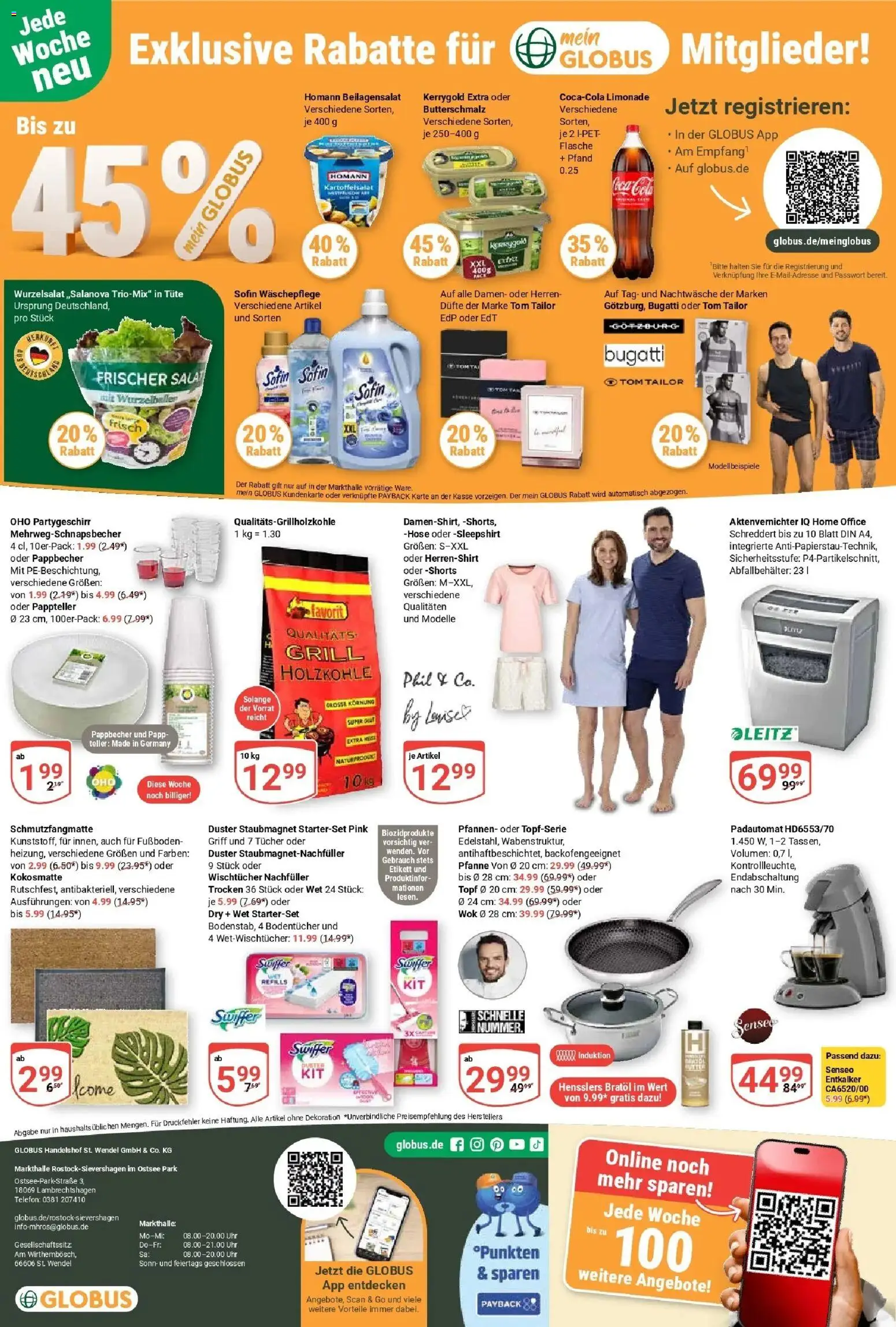 Globus Prospekt Lambrechtshagen	 – gültig ab 27.04.2026 | Seite: 27 | Produkte: Senseo, Limonade, Wok, Telefon