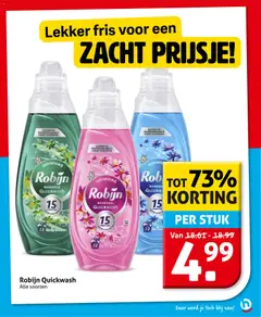 Hoogvliet folder - Voorbeeld van een folder van Hoogvliet, geldig van 07-10-2026 | Pagina: 3 | Producten: Wasmiddel, Robijn