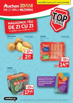 Ofertele Auchan valabile de la 01.07.2026