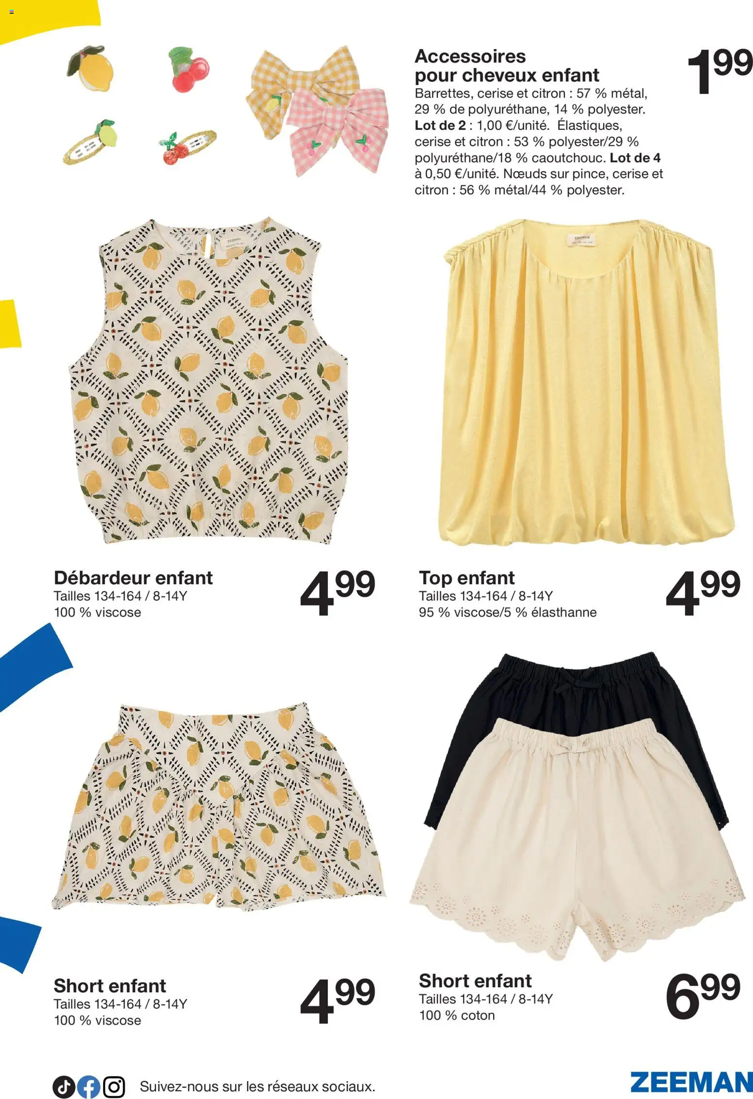 {H1} | Page: 7 | Produits: Citron, Coton, Débardeur