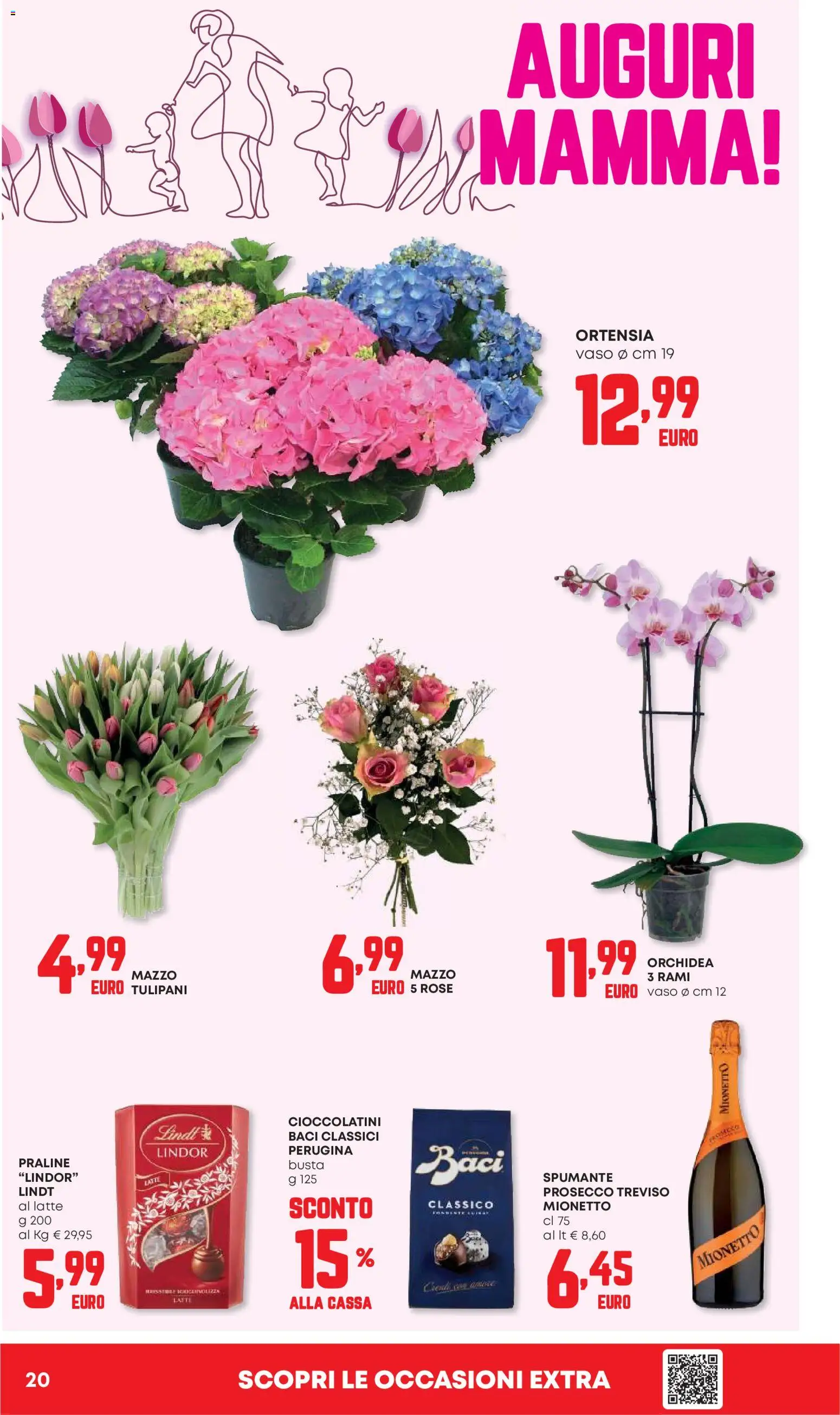 Volantino Panorama del 07.05.2026 | Pagina: 20 | Prodotti: Prosecco, Latte, Spumante, Vaso
