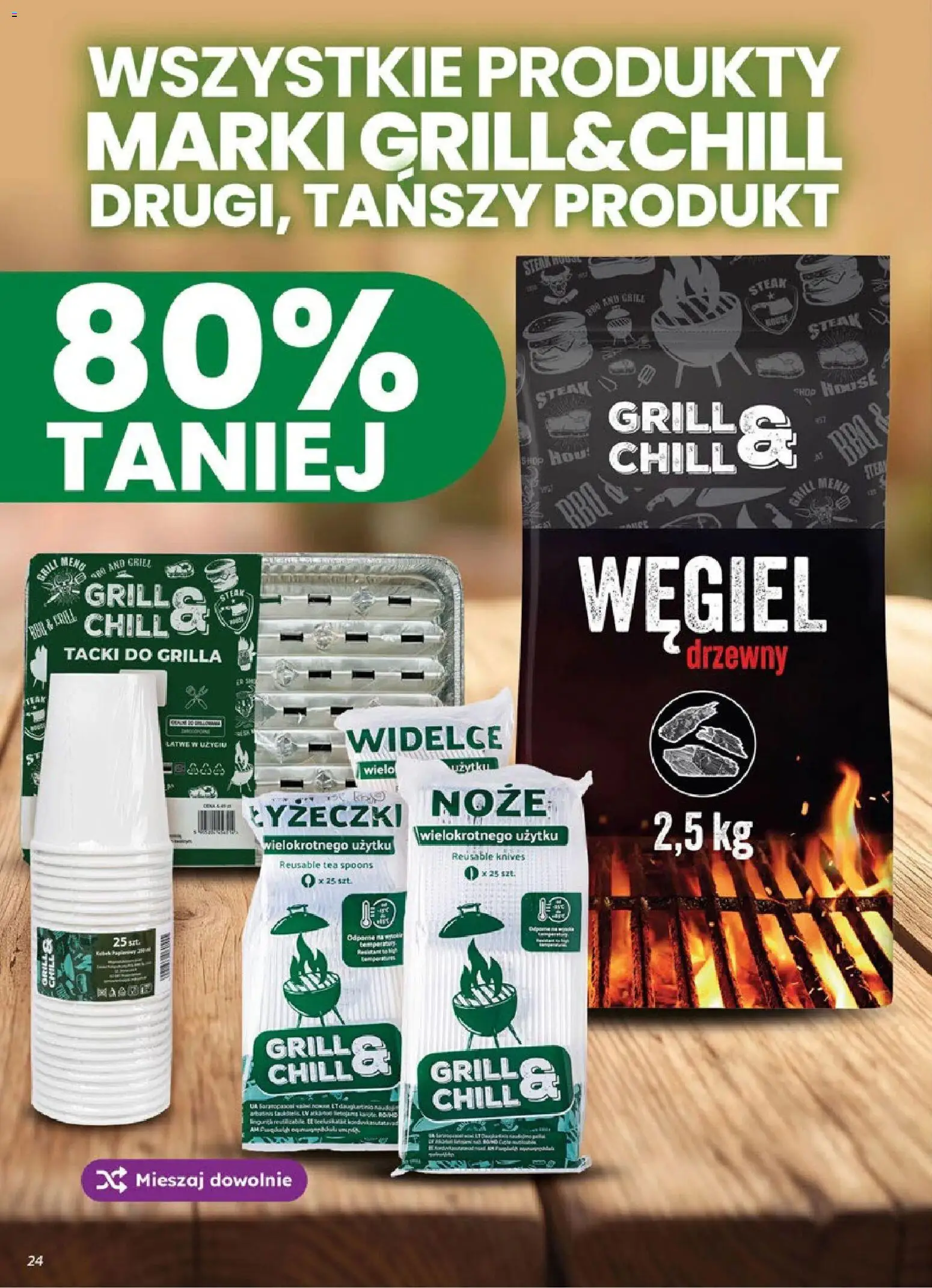 Dino gazetka od 19.08.2026 | Strona: 24 | Produkty: Noże, Grill