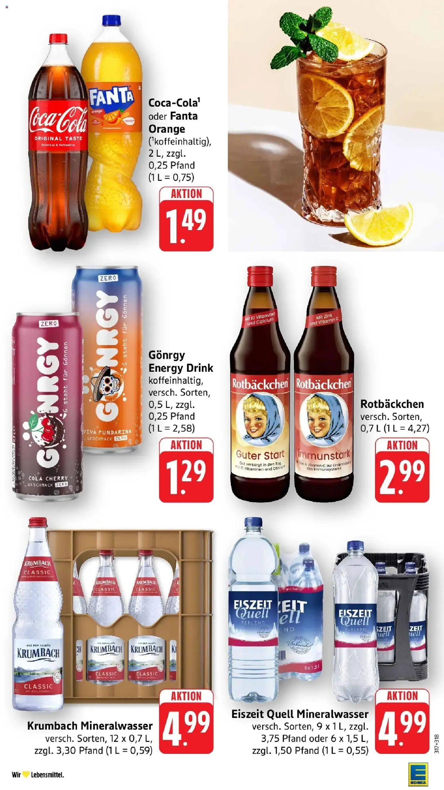 Edeka prospekt Möglingen	 – gültig ab 04.05.2026 | Seite: 43 | Produkte: Fanta, Cola, Energy, Mineralwasser