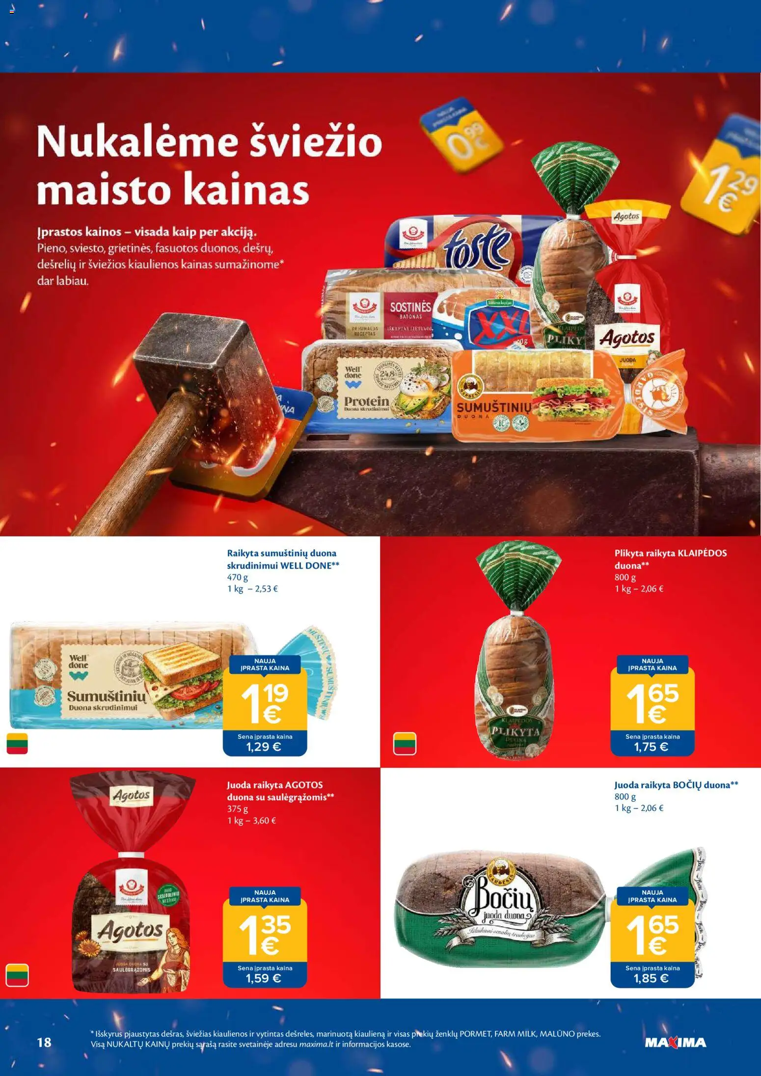 MAXIMA akcijos nuo 2026.09.22 | Puslapis: 18