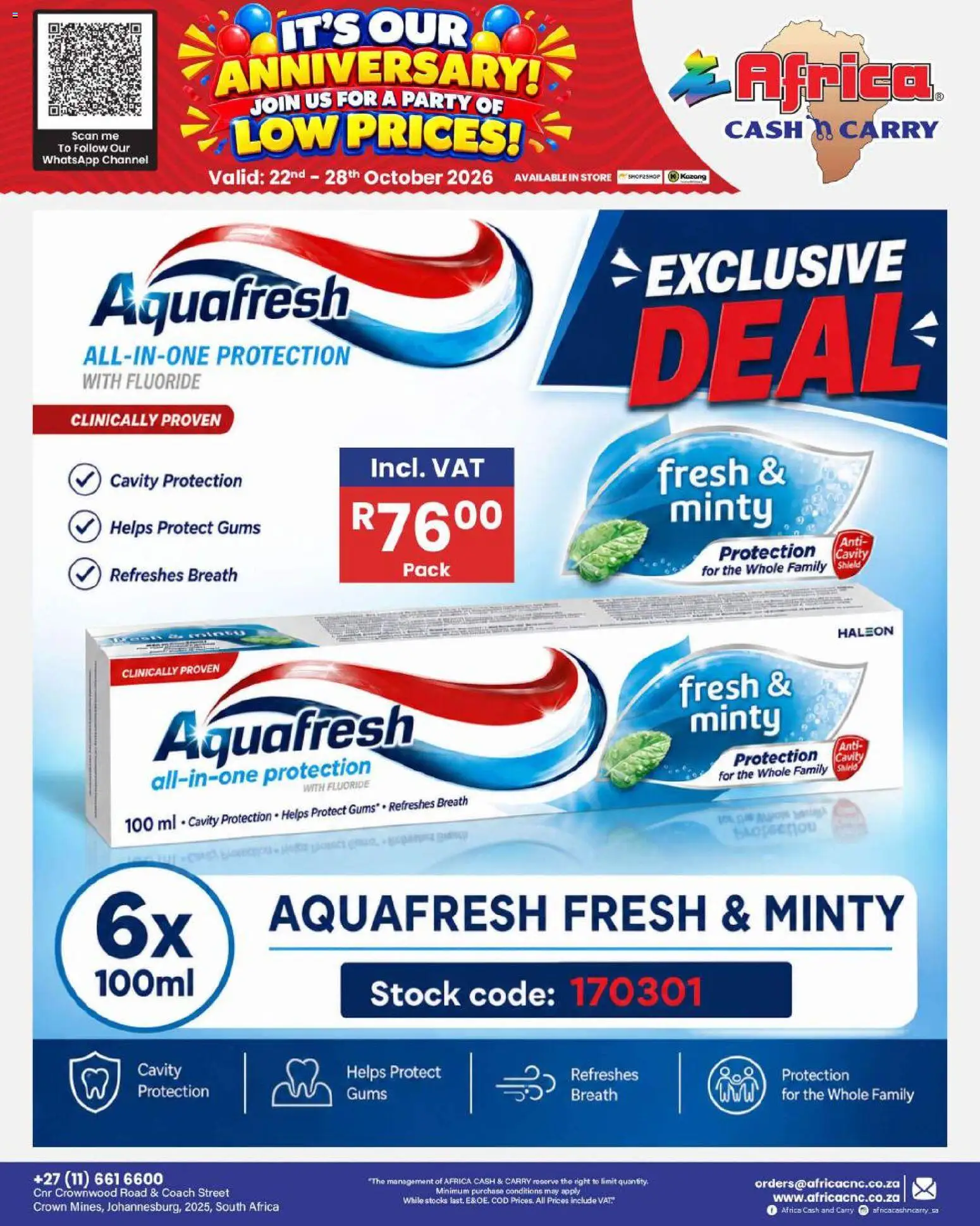 New Africa Cash & Carry catalogue – valid from 22/10/2026 | Page: 13